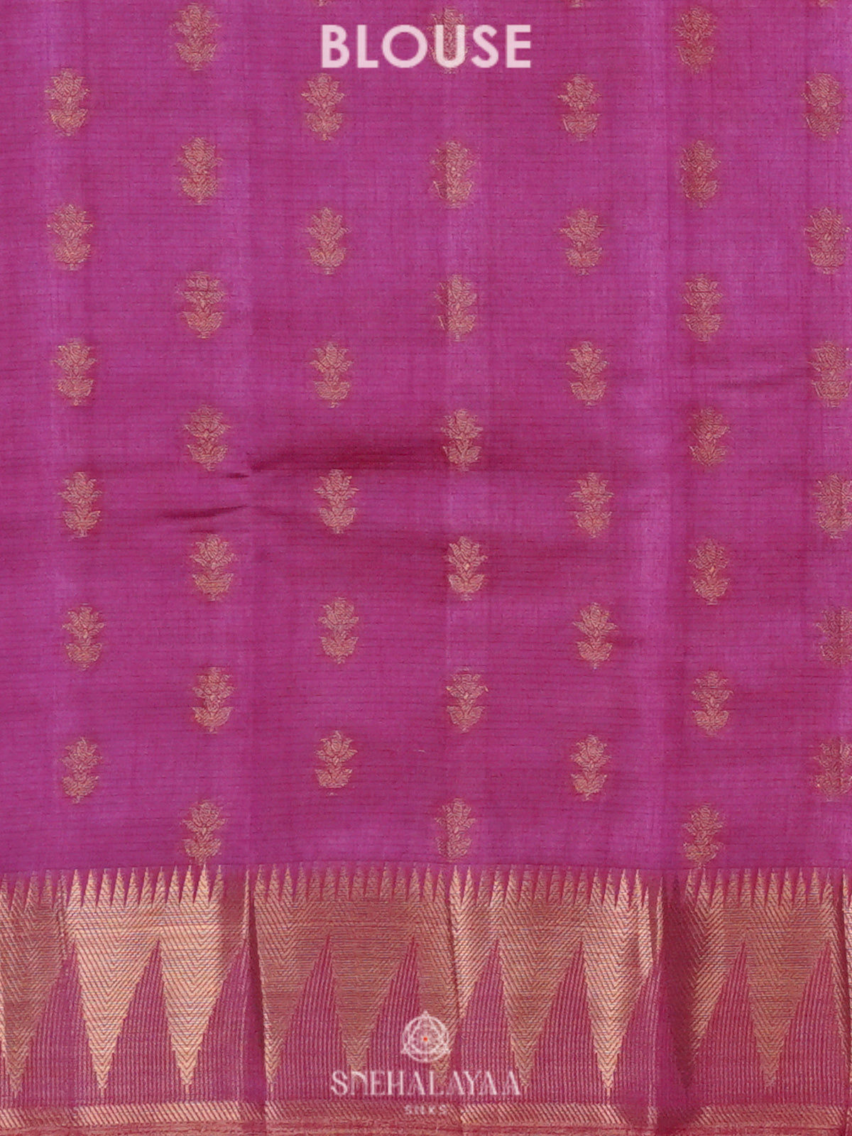 Pink Raw Silk Saree