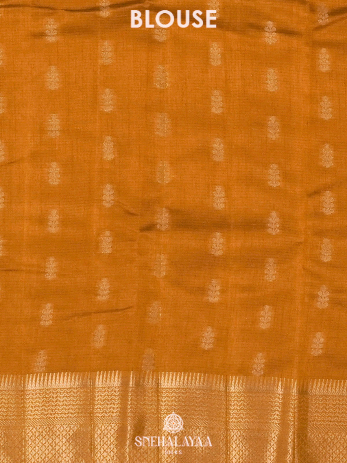Mango Yellow Raw Silk Saree