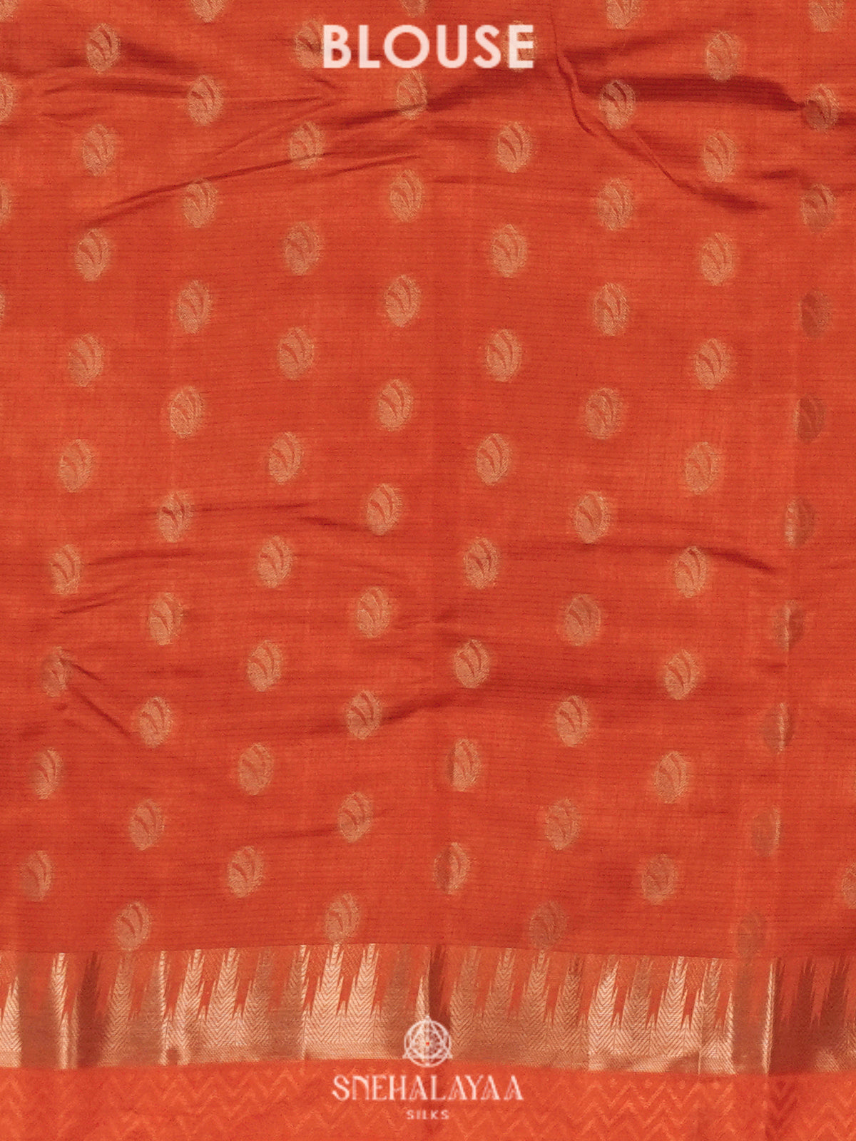 Peach Raw Silk Saree