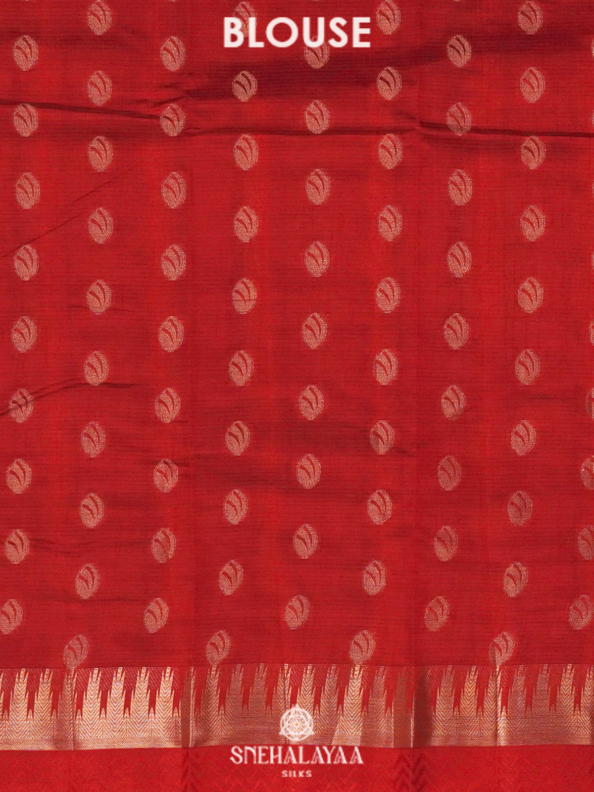 Red Raw Silk Saree