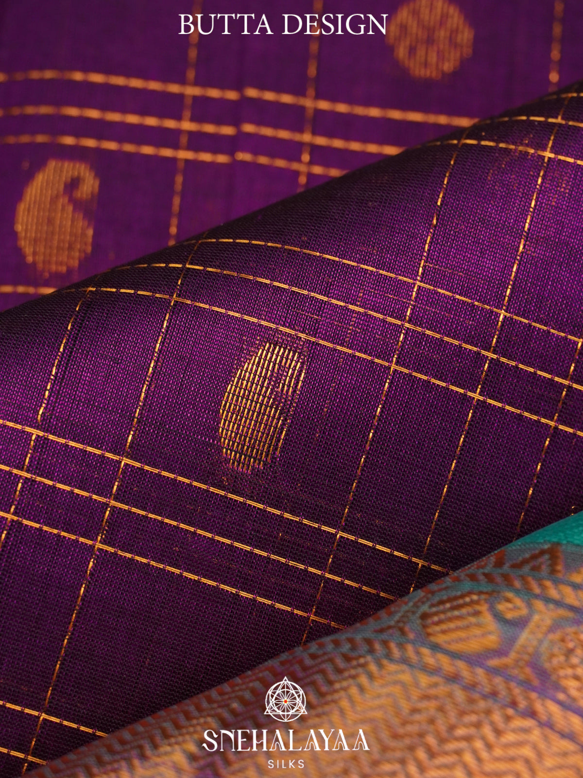 Magenta Kanchi Silk Cotton Saree