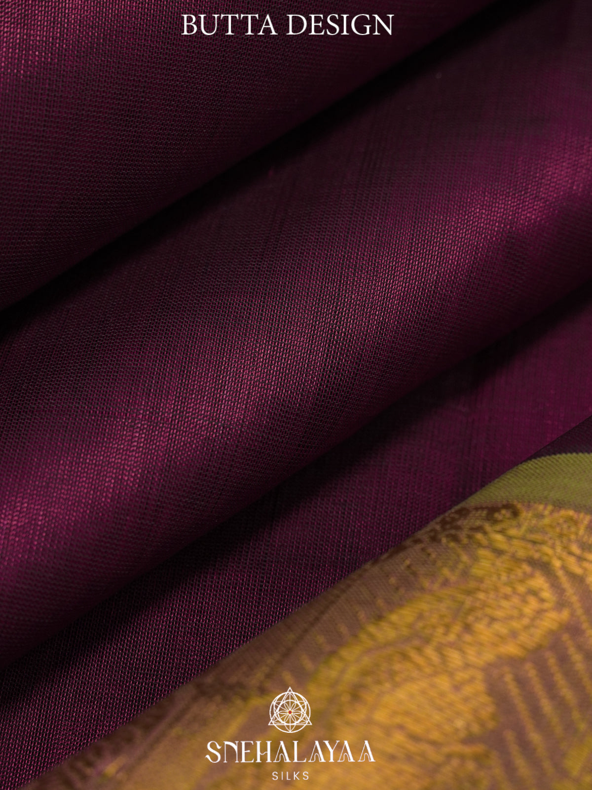Wine Red Kanchi Silk Cotton Saree
