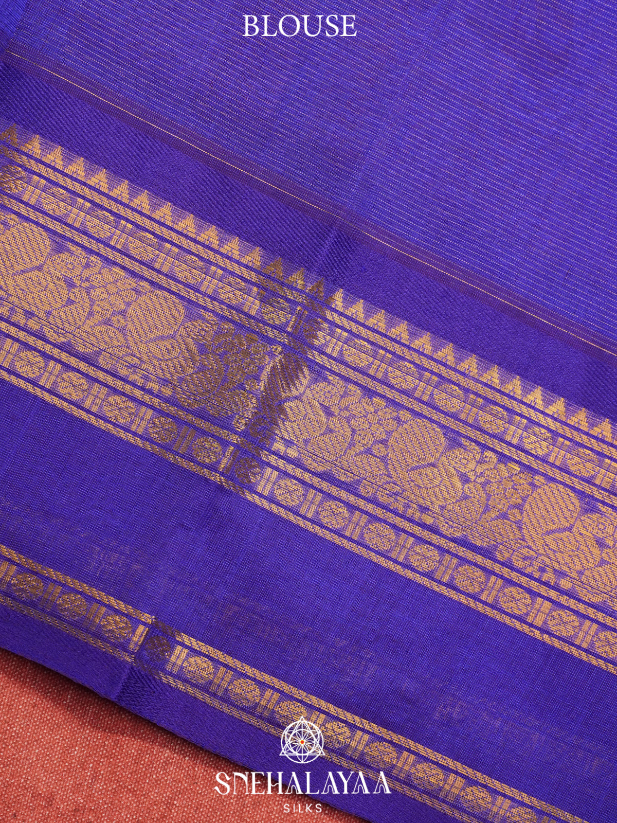 Ruby Red Kanchi Silk Cotton Saree