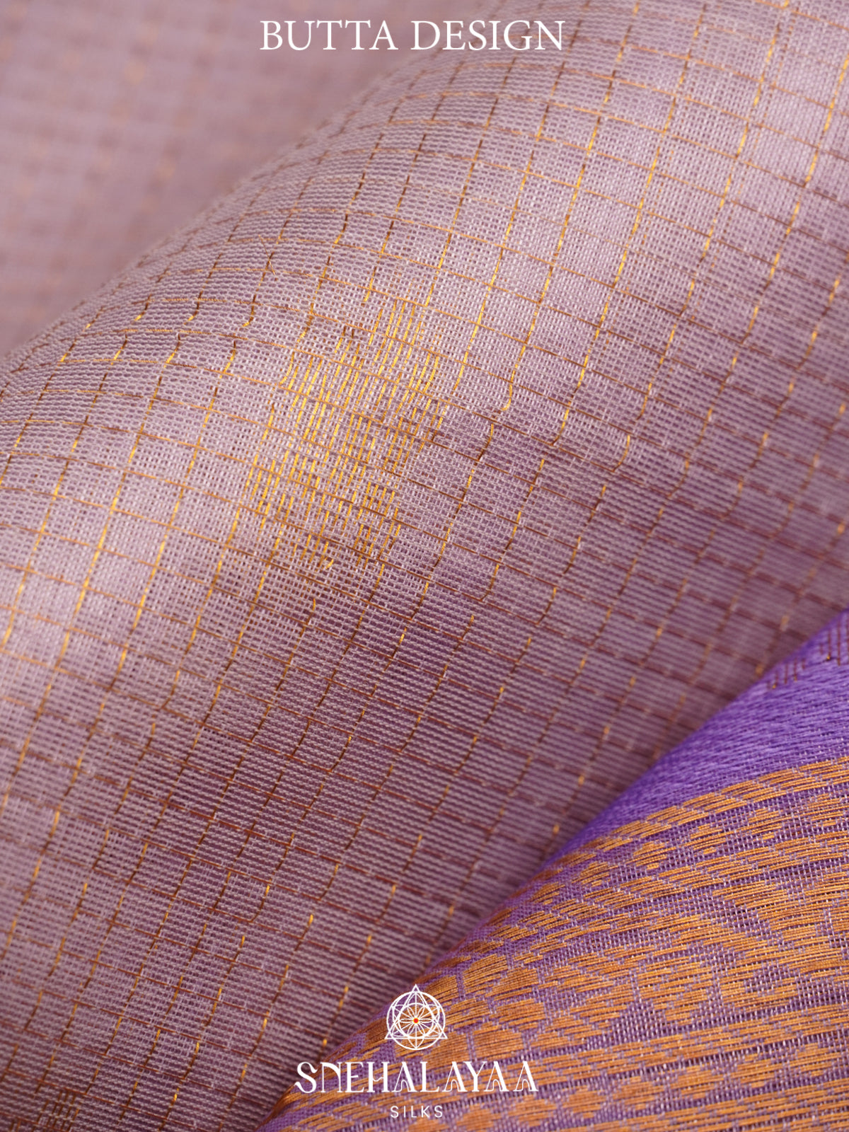 Lavender Kanchi Silk Cotton Saree