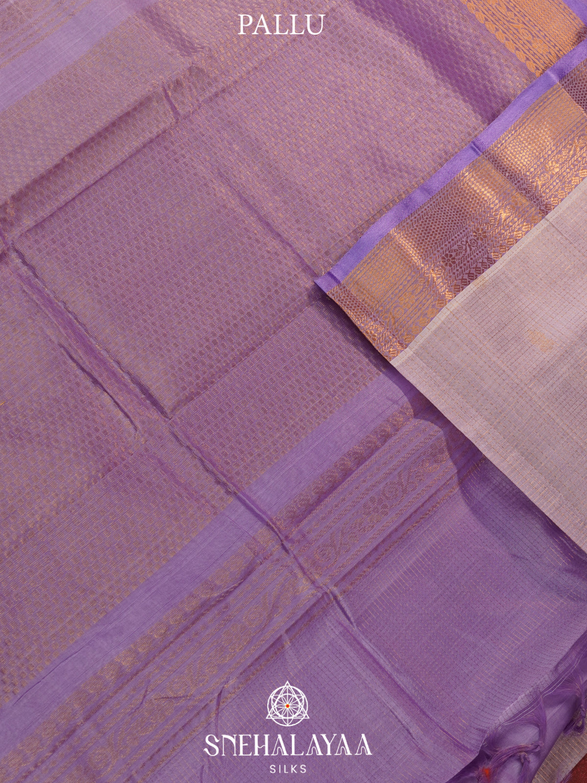 Lavender Kanchi Silk Cotton Saree