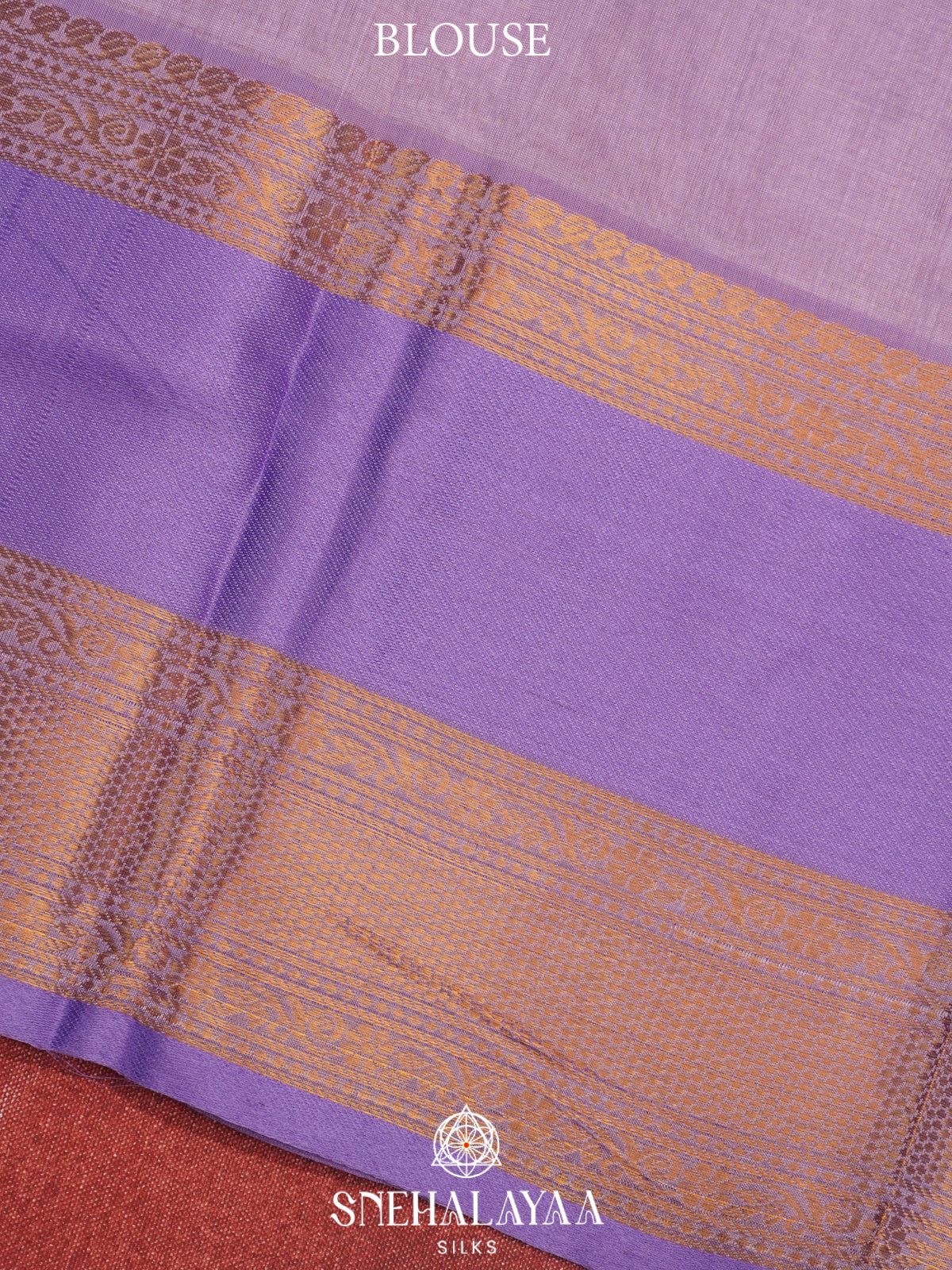 Lavender Kanchi Silk Cotton Saree