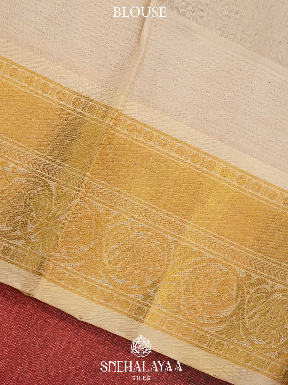 Navy Blue Kanchi Silk Cotton Saree