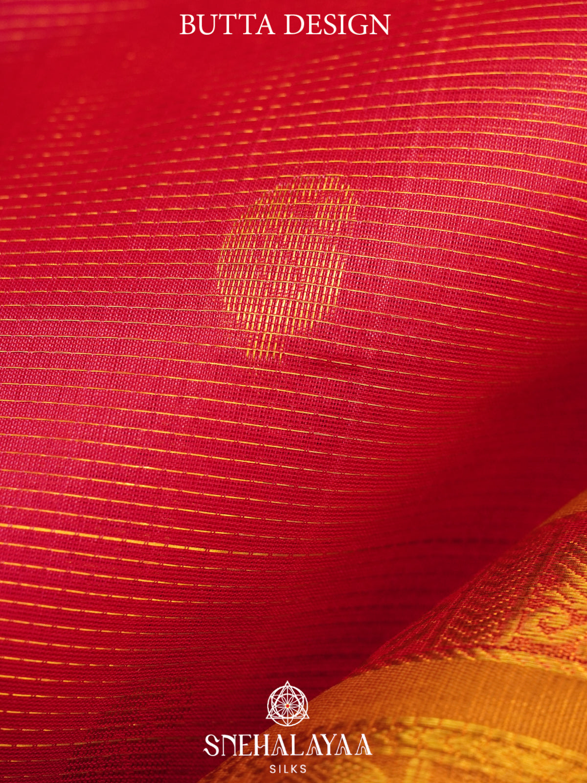 Ruby Red Kanchi Silk Cotton Saree