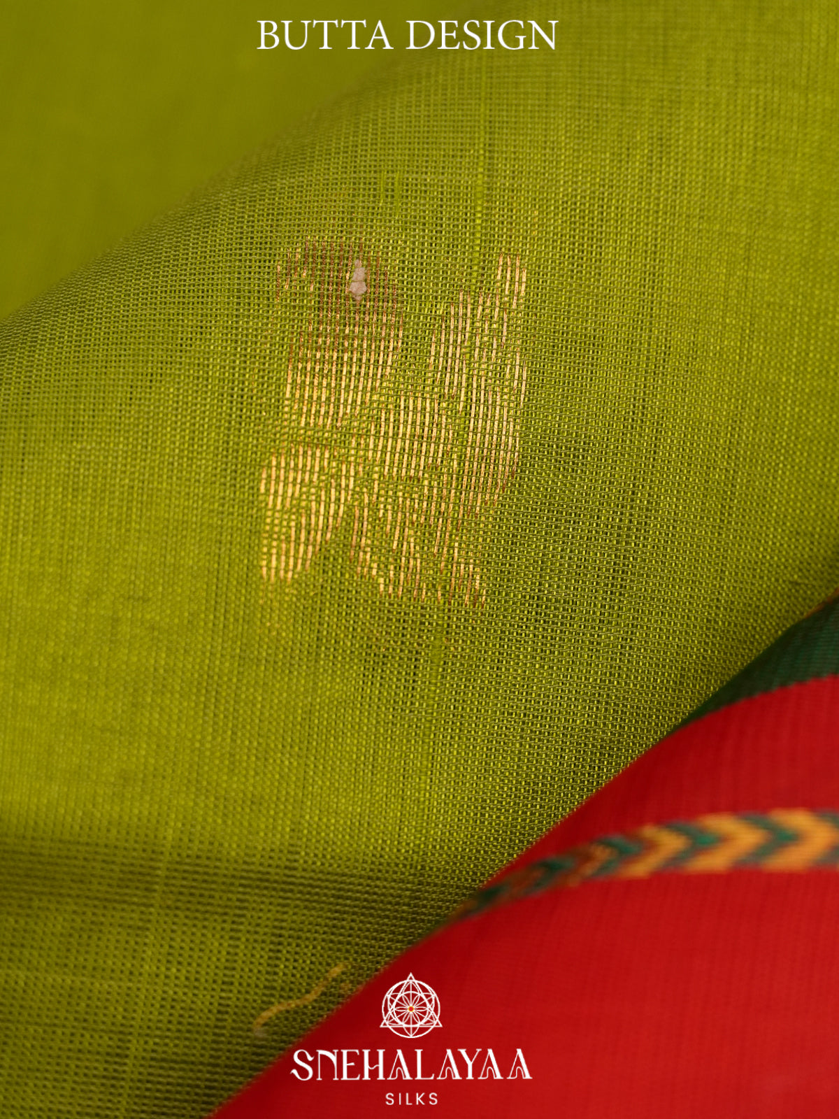 Lime Green Kanchi Silk Cotton Saree