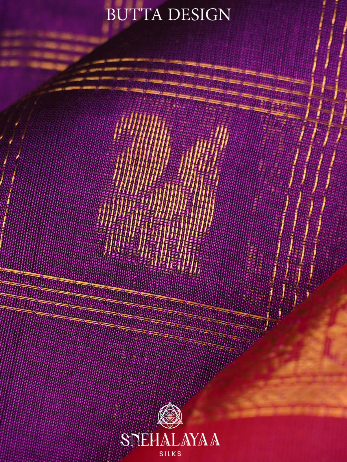 Magenta Kanchi Silk Cotton Saree
