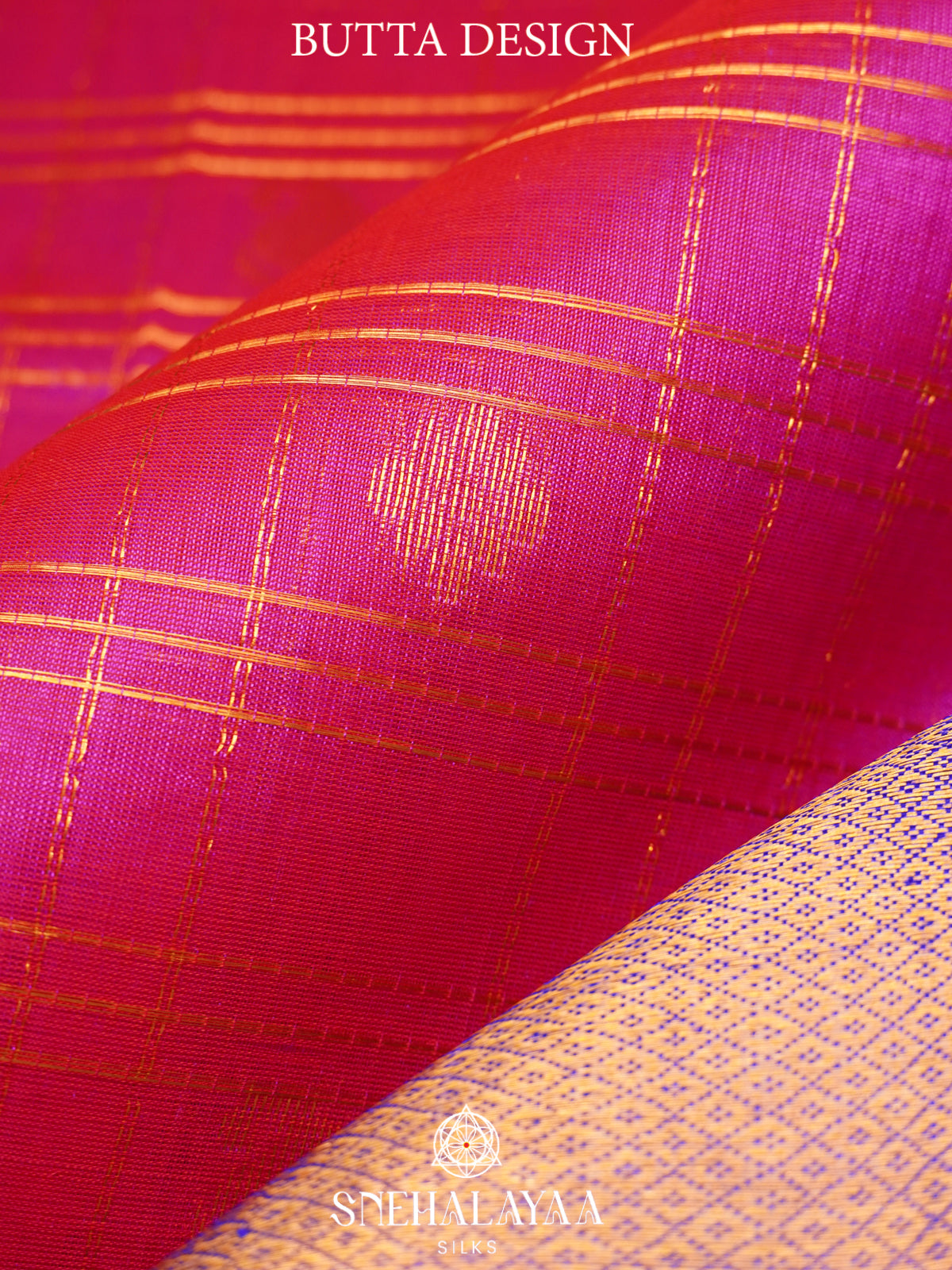 Pink  Kanchi Silk Cotton Saree