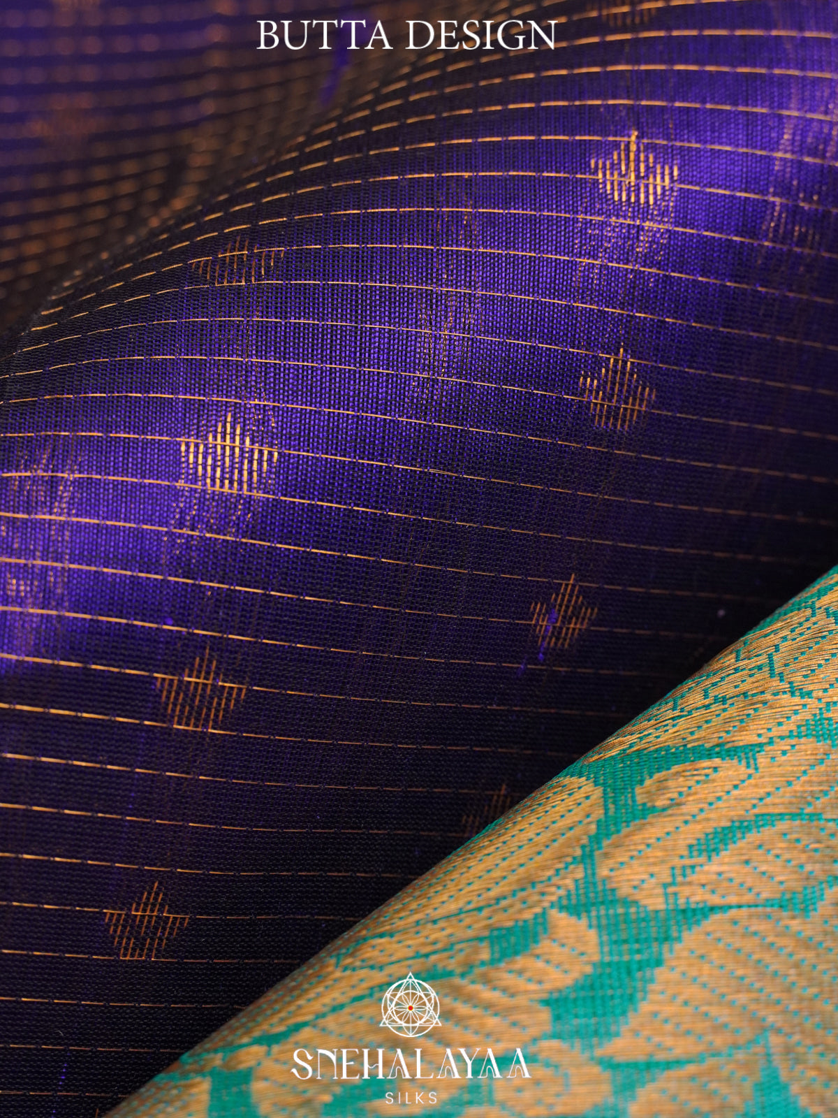 Purple Kanchi Silk Cotton Saree