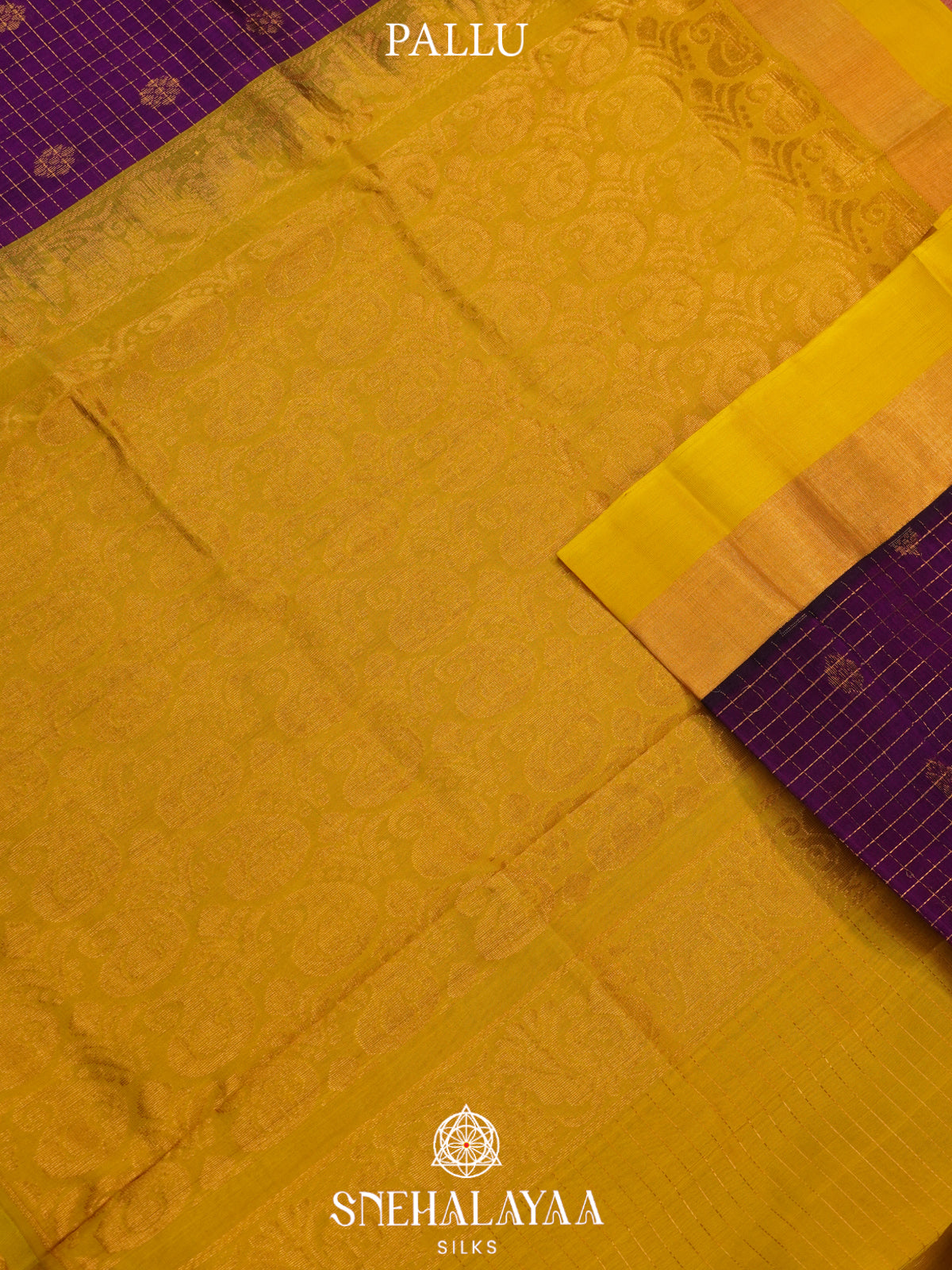 Magenta Purple Kanchi Silk Cotton Saree