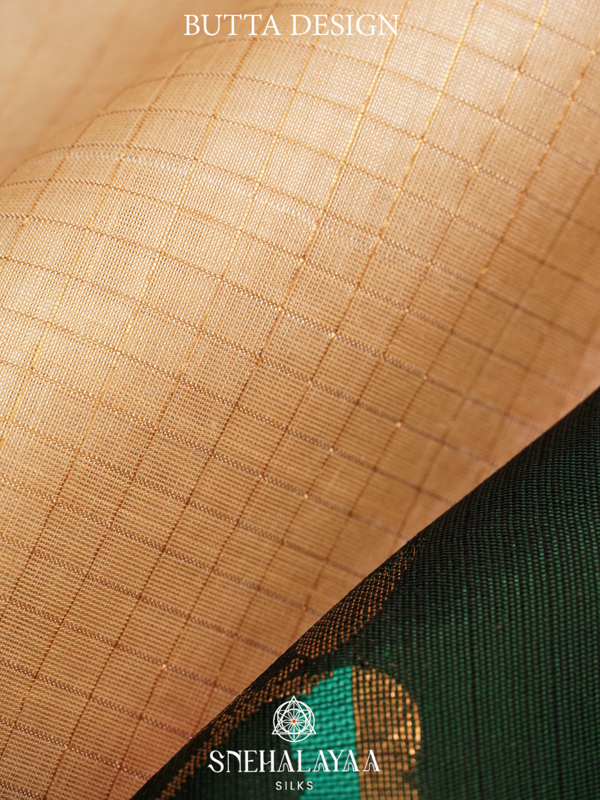 Cream Kanchi Silk Cotton Saree