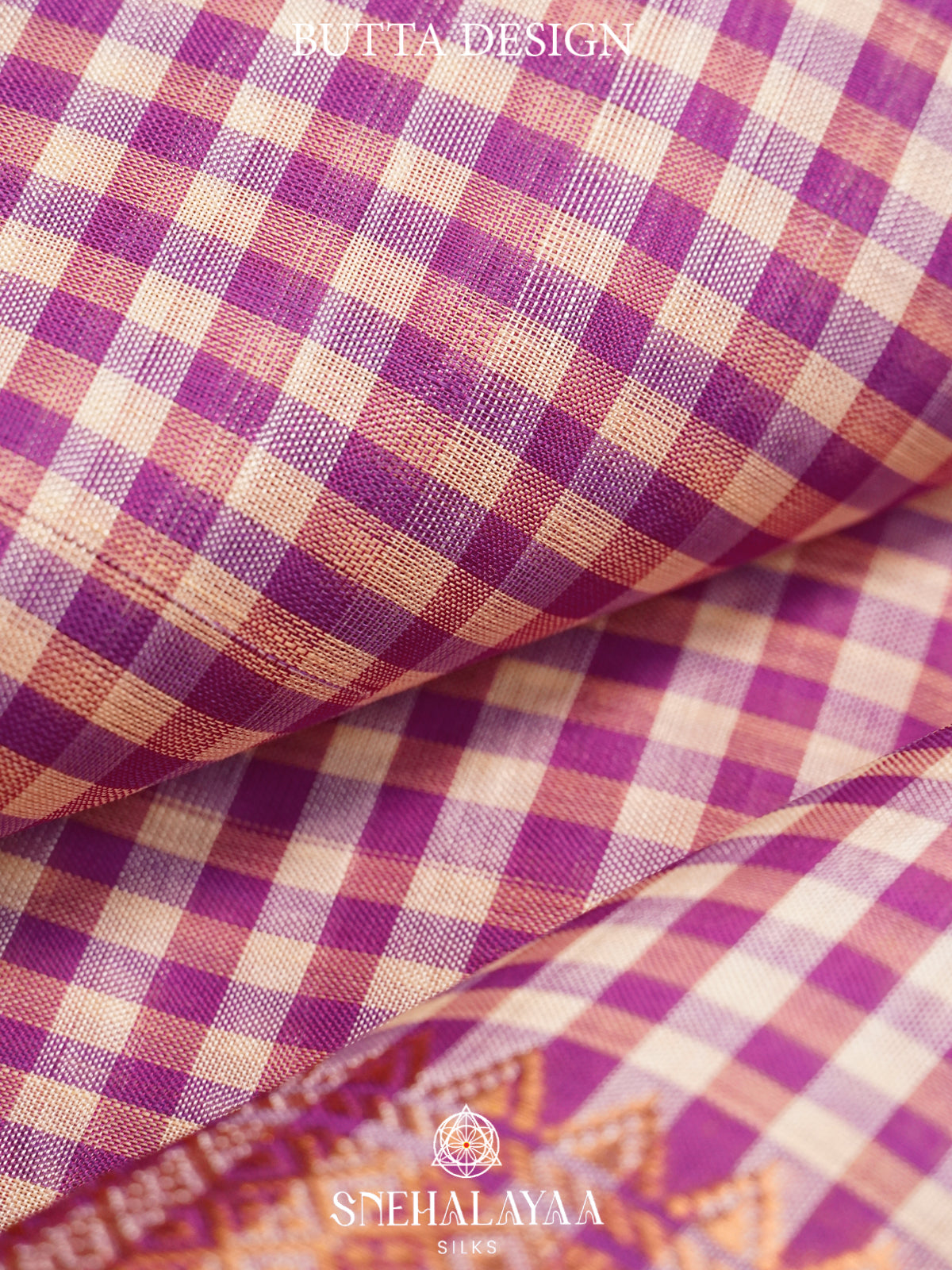 Pink  Kanchi Silk Cotton Saree