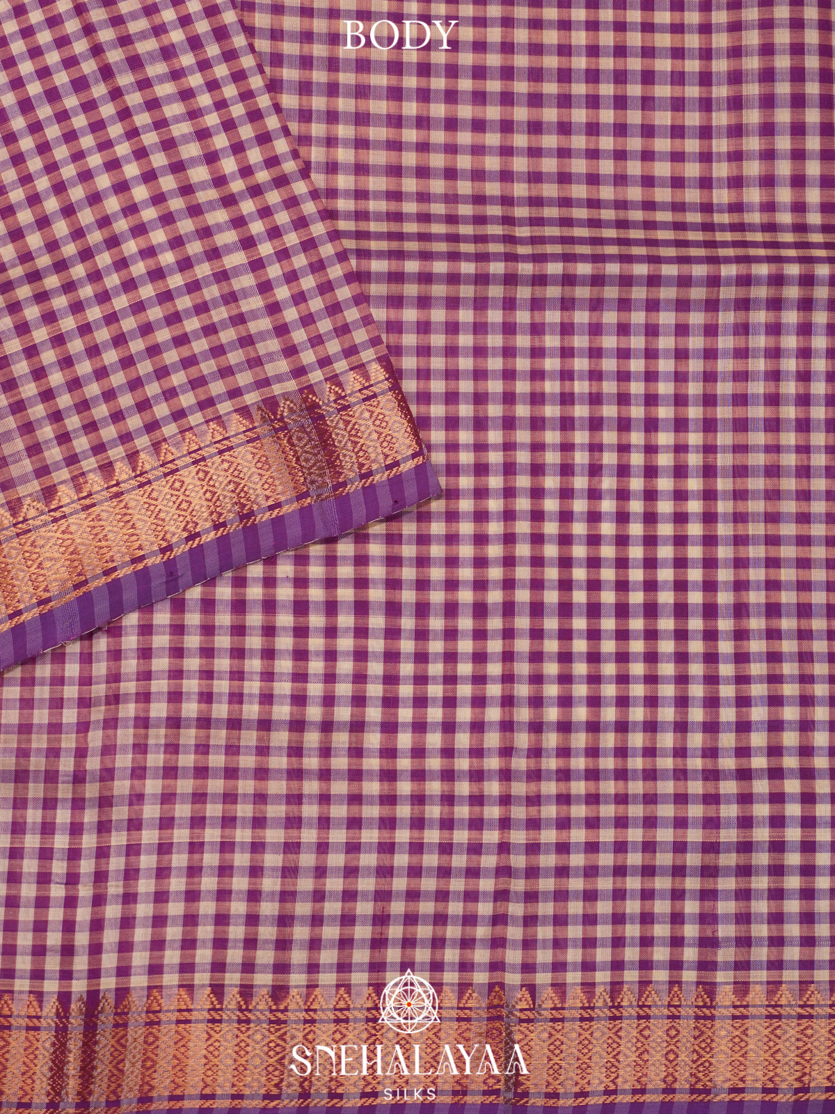Pink  Kanchi Silk Cotton Saree