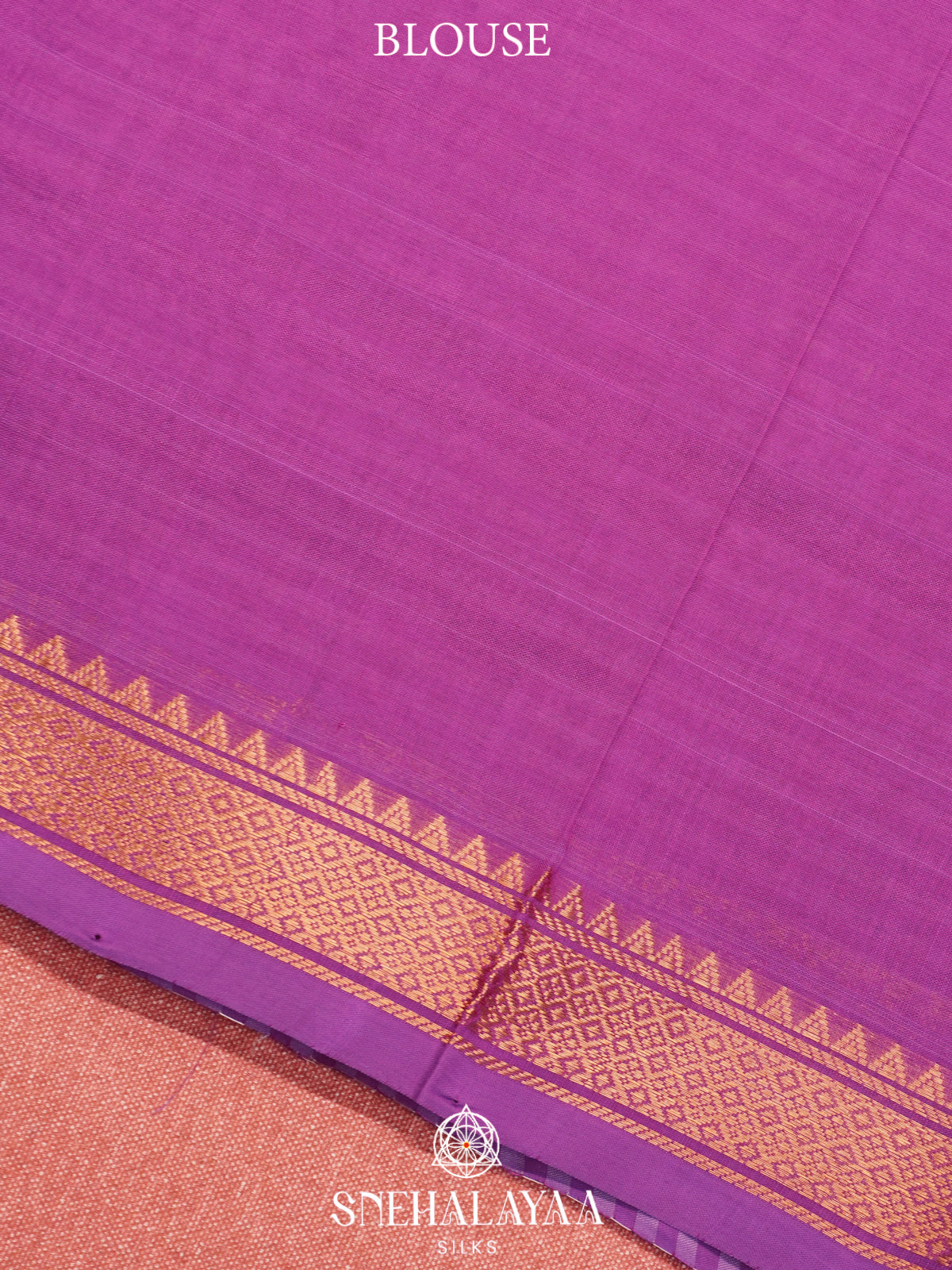 Pink  Kanchi Silk Cotton Saree