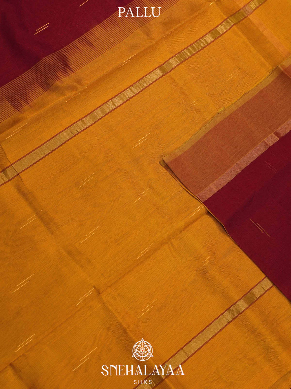 Maroon Kanchi Silk Cotton Saree
