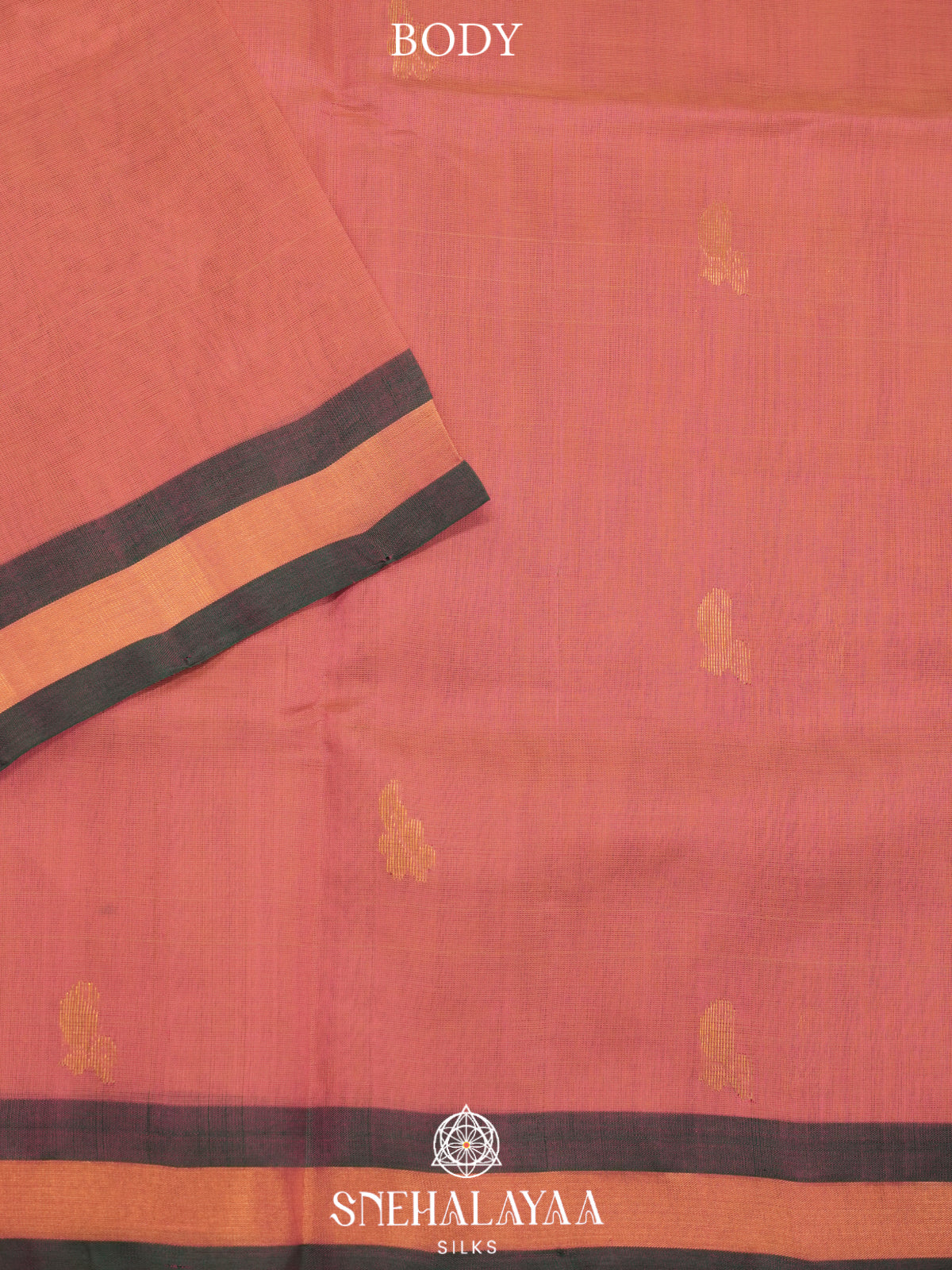 Pale Peach Kanchi Silk Cotton Saree