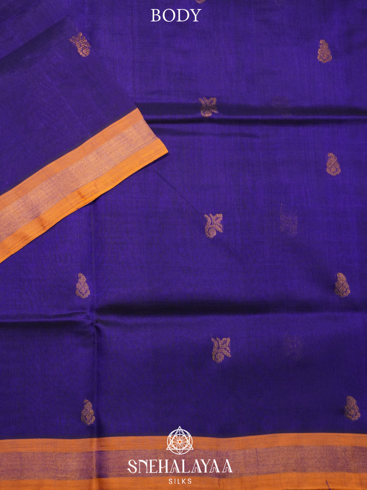 Purple Kanchi Silk Cotton Saree