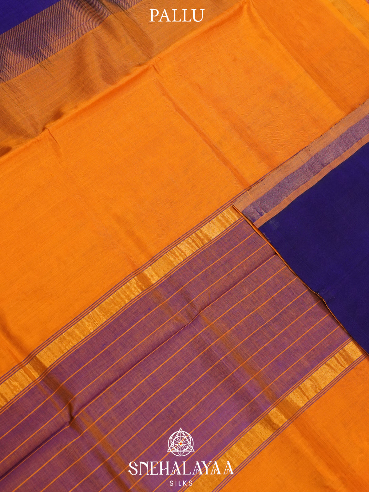 Purple Kanchi Silk Cotton Saree