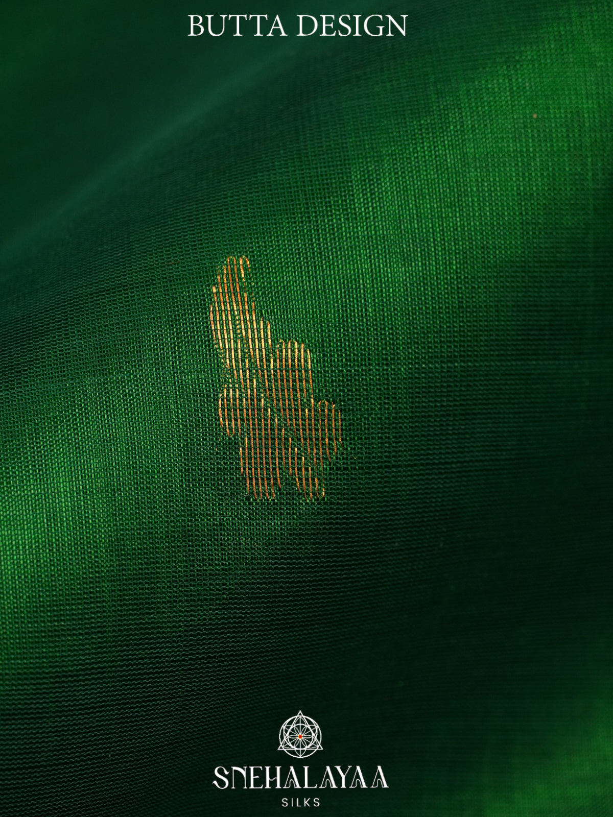 Emerald Green Kanchi Silk Cotton Saree