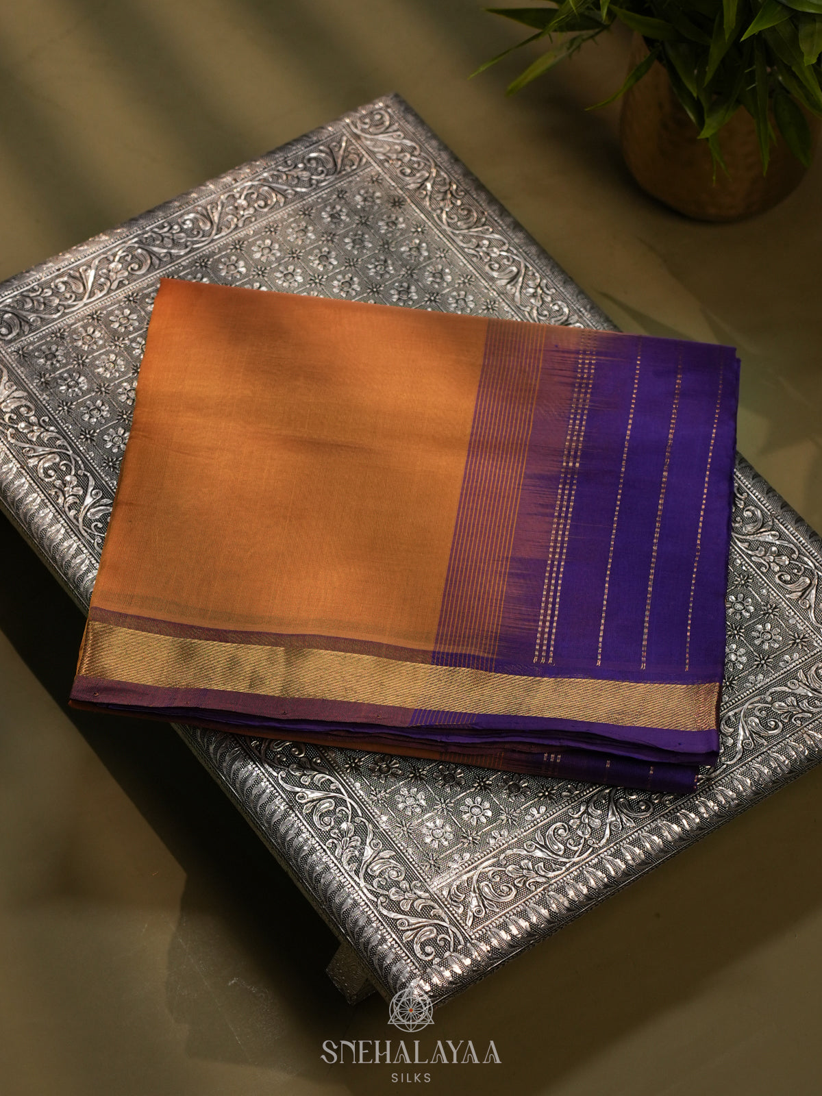 Mango Yellow Kanchi Silk Cotton Saree