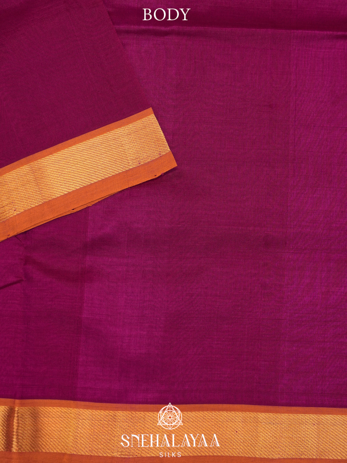 Magenta Kanchi Silk Cotton Saree