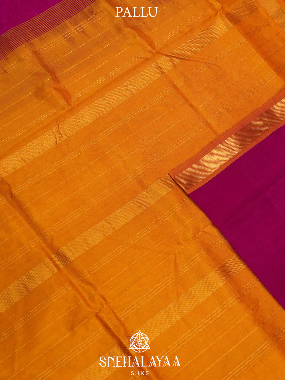 Magenta Kanchi Silk Cotton Saree