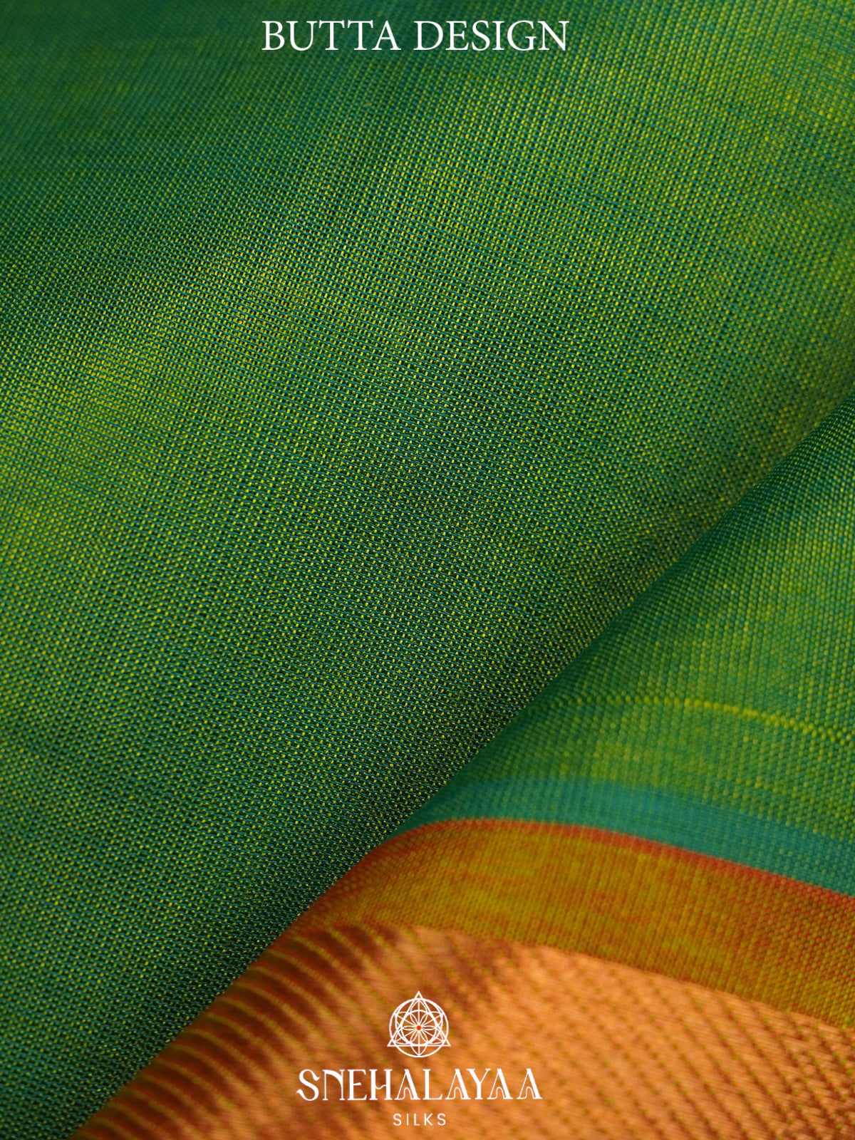 Emerald Green Kanchi Silk Cotton Saree