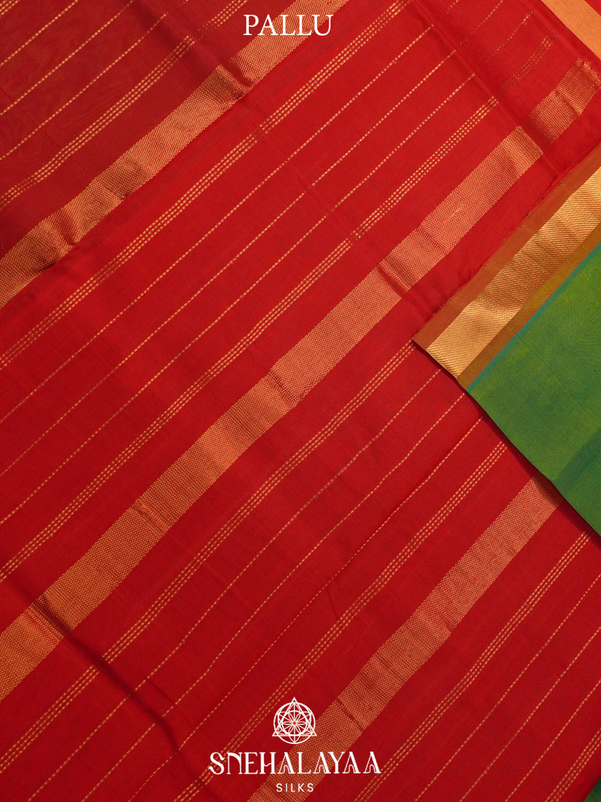 Emerald Green Kanchi Silk Cotton Saree