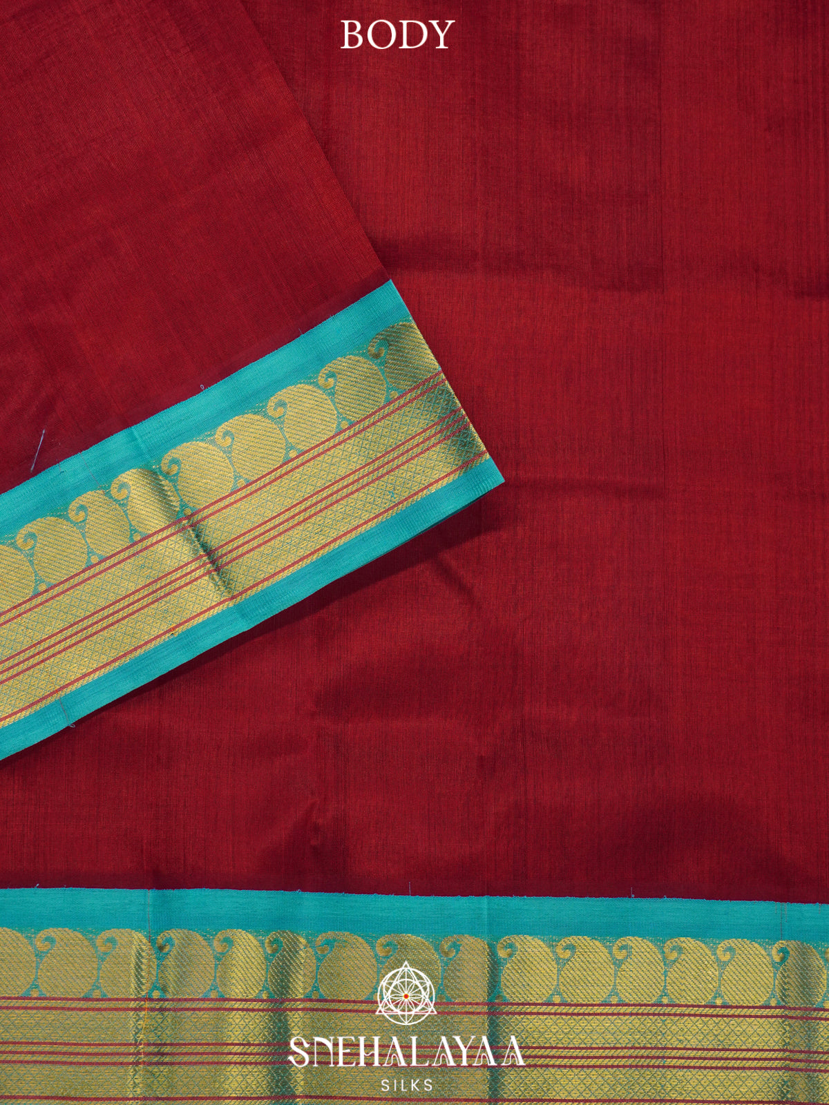 Maroon Kanchi Silk Cotton Saree