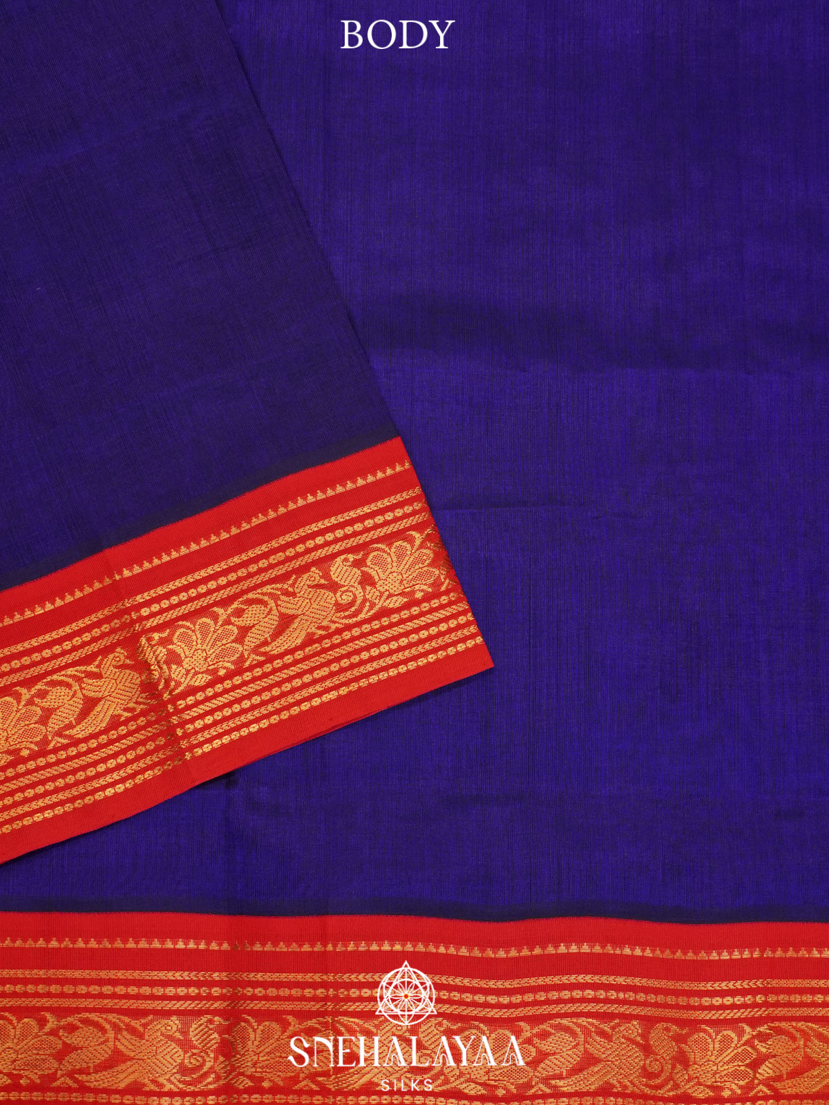 Purple Kanchi Silk Cotton Saree