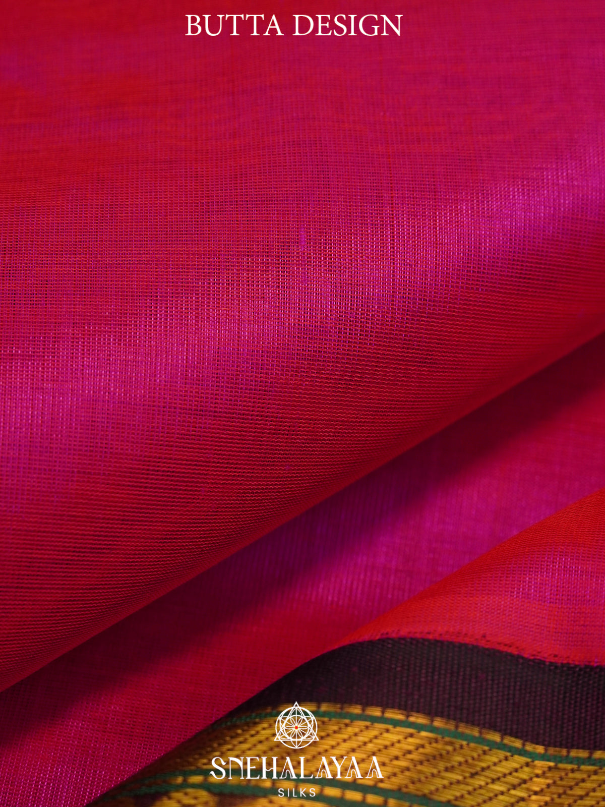 Magenta Pink Kanchi Silk Cotton Saree