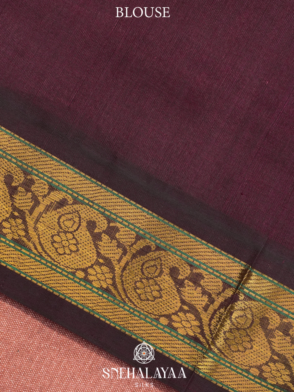Magenta Pink Kanchi Silk Cotton Saree