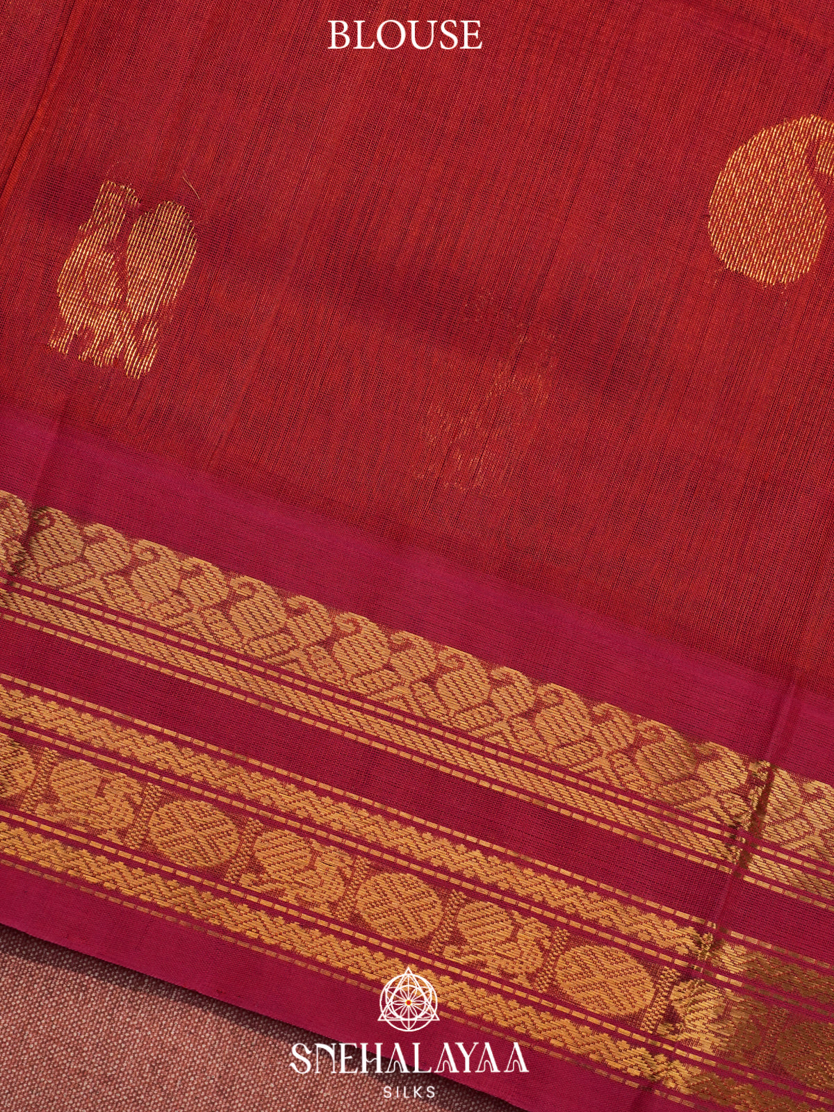 Coffee Brown Kanchi Silk Cotton Saree
