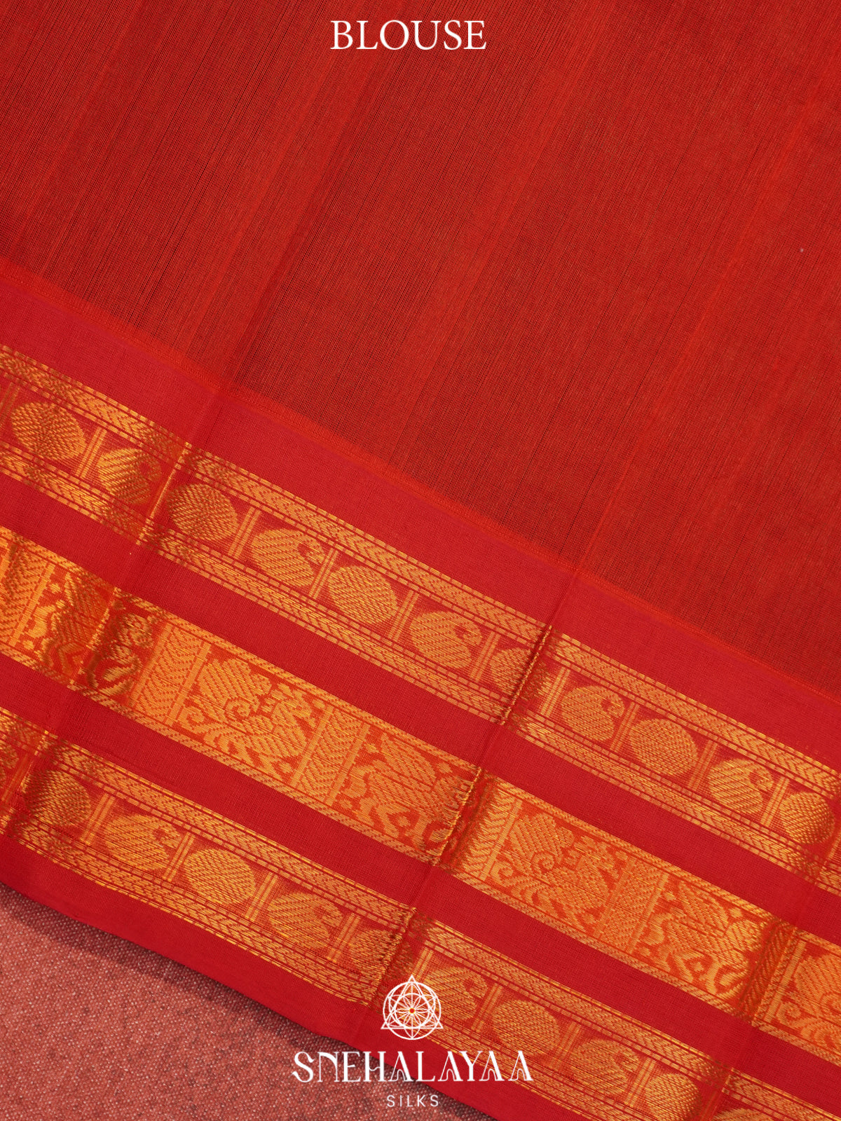 Forest Green Kanchi Silk Cotton Saree