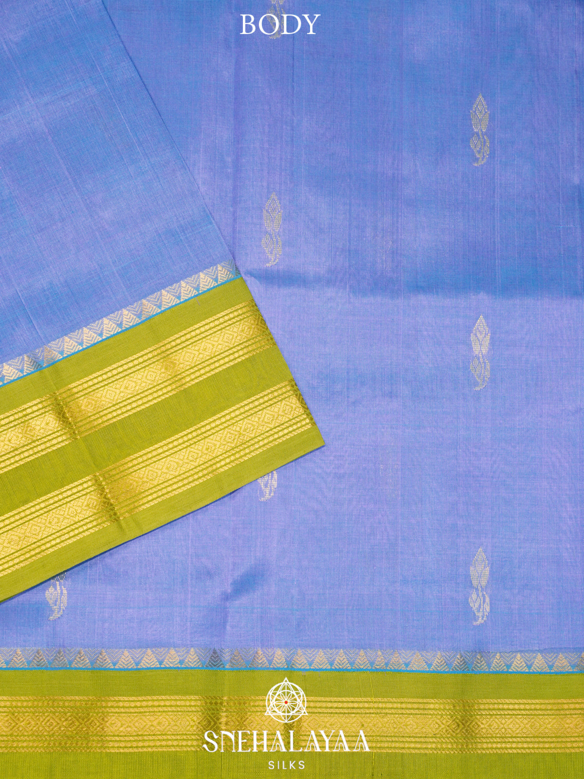 Lavender Kanchi Silk Cotton Saree