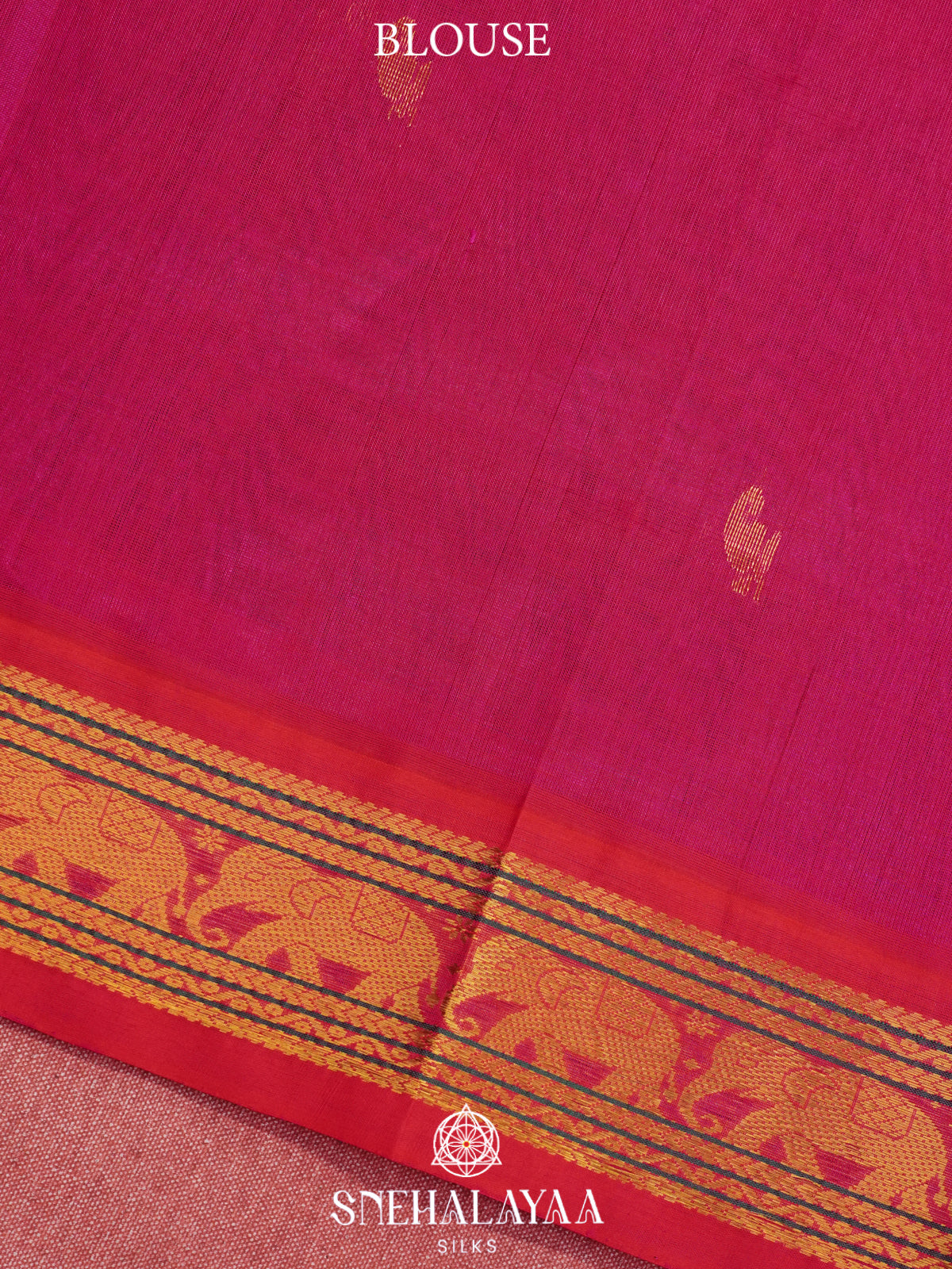 Black Kanchi Silk Cotton Saree