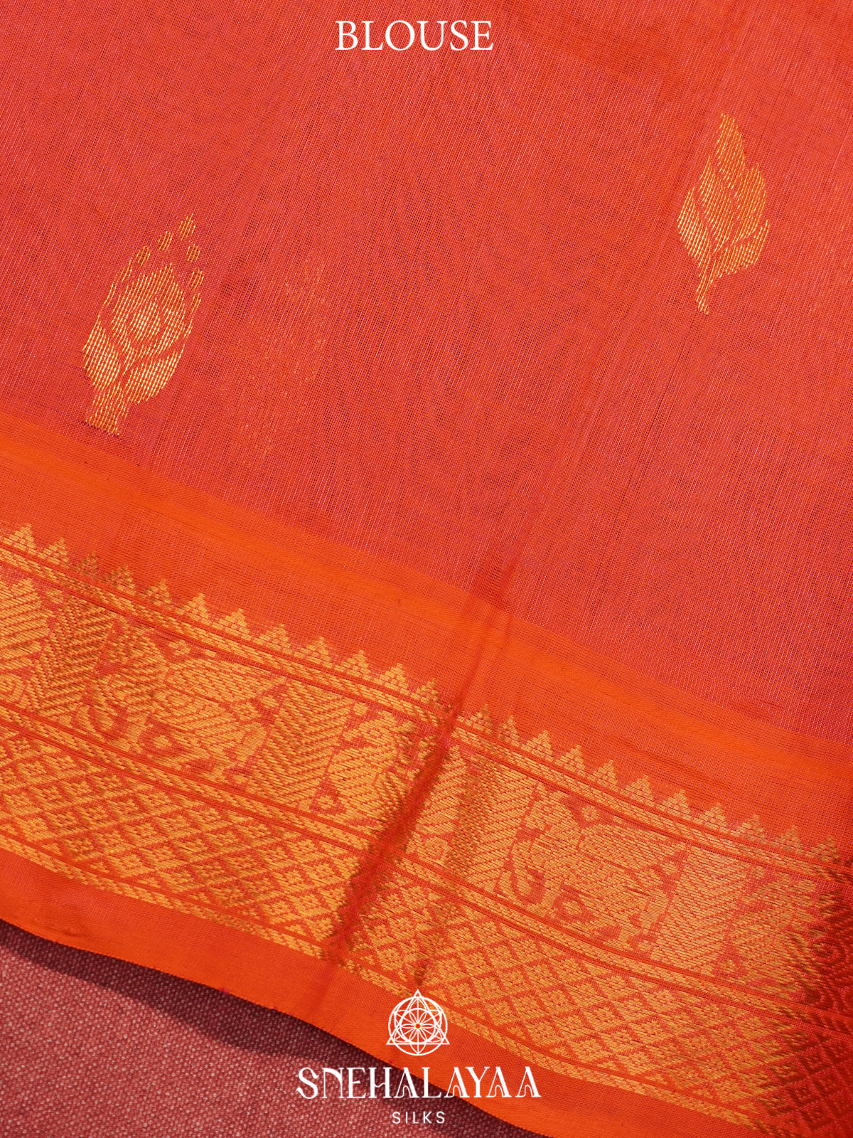Royal Blue Kanchi Silk Cotton Saree
