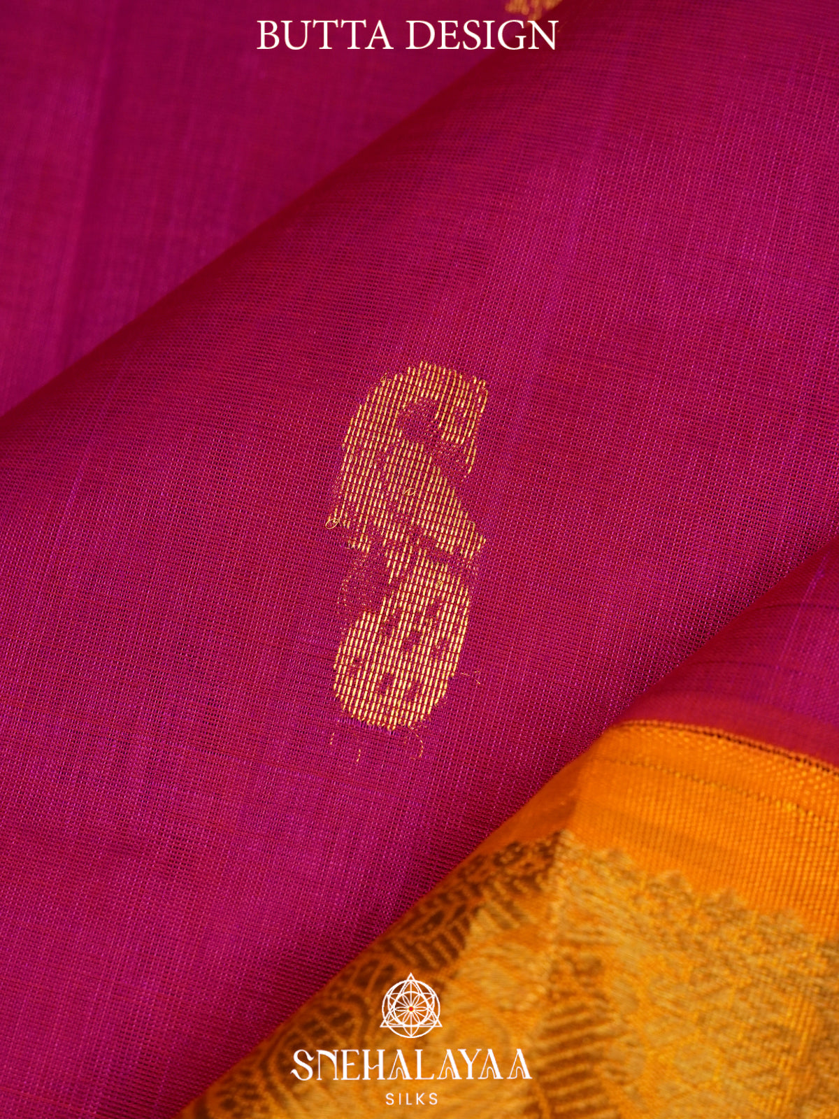 Pink  Kanchi Silk Cotton Saree