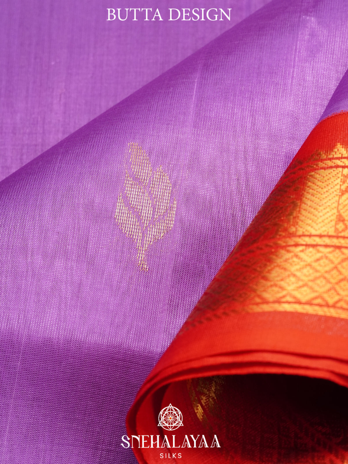 Lilac Kanchi Silk Cotton Saree