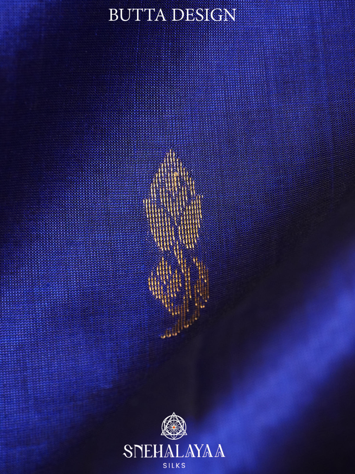 Royal Blue Kanchi Silk Cotton Saree