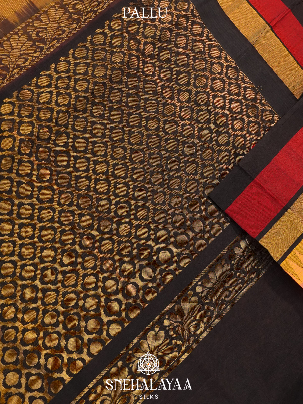 Peach Kanchi Silk Cotton Saree