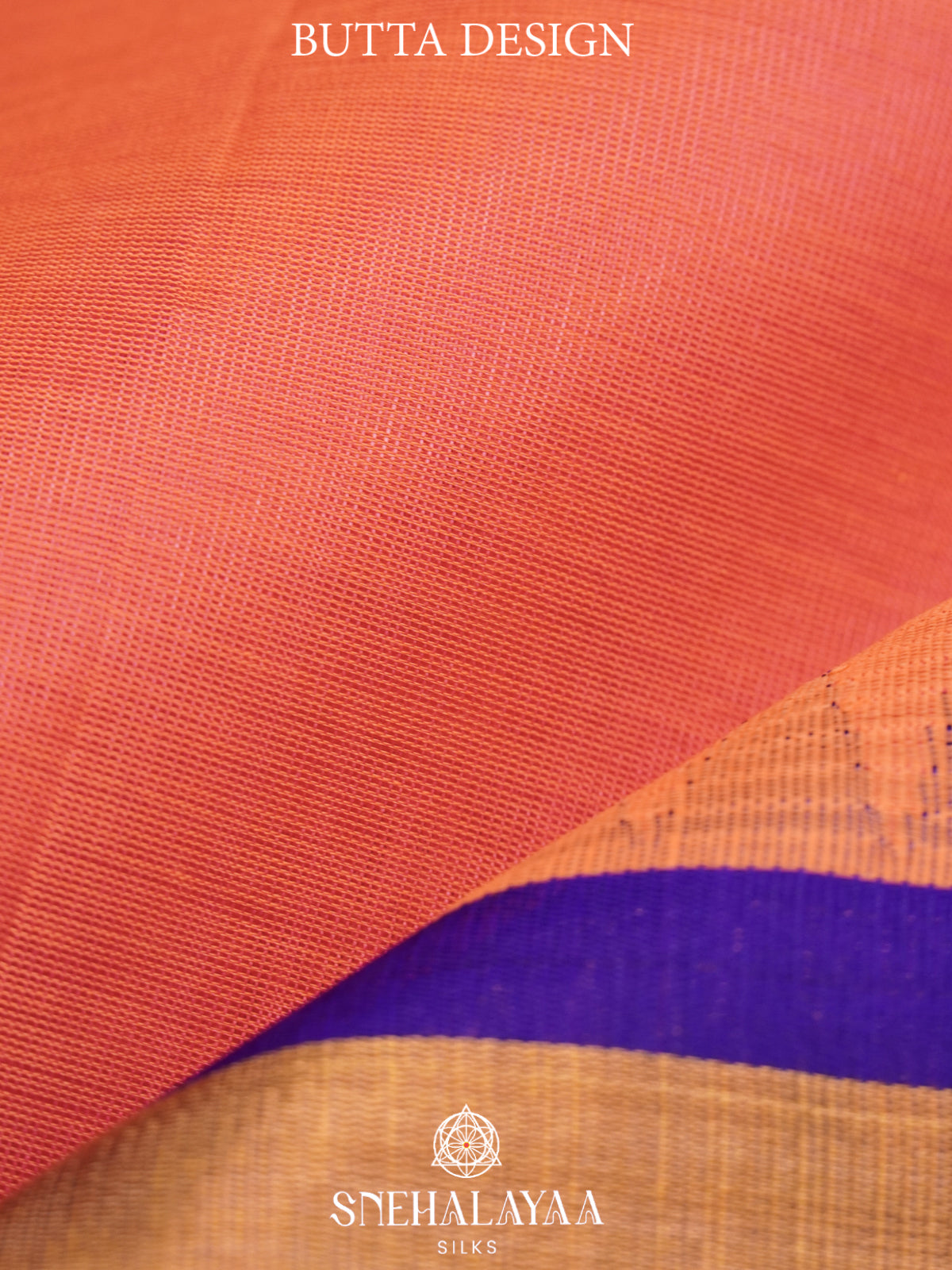 Peach Kanchi Silk Cotton Saree
