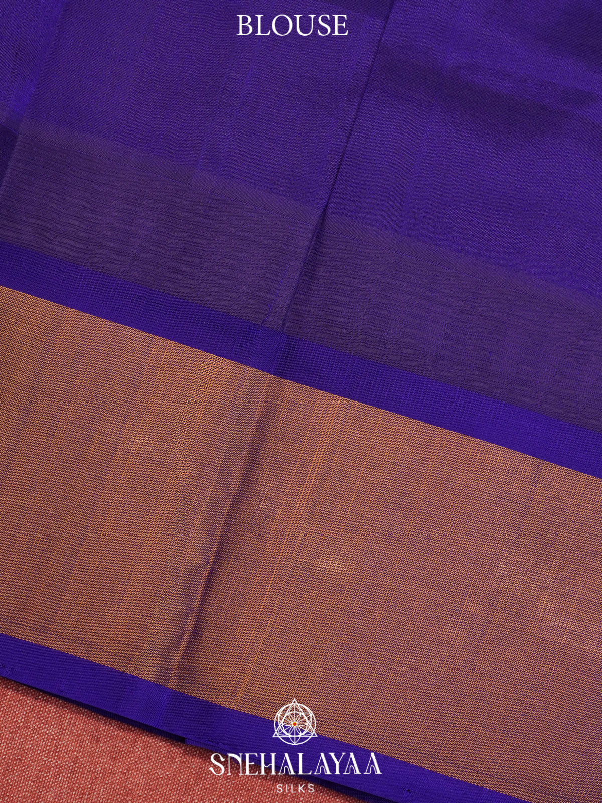 Orange Kanchi Silk Cotton Saree