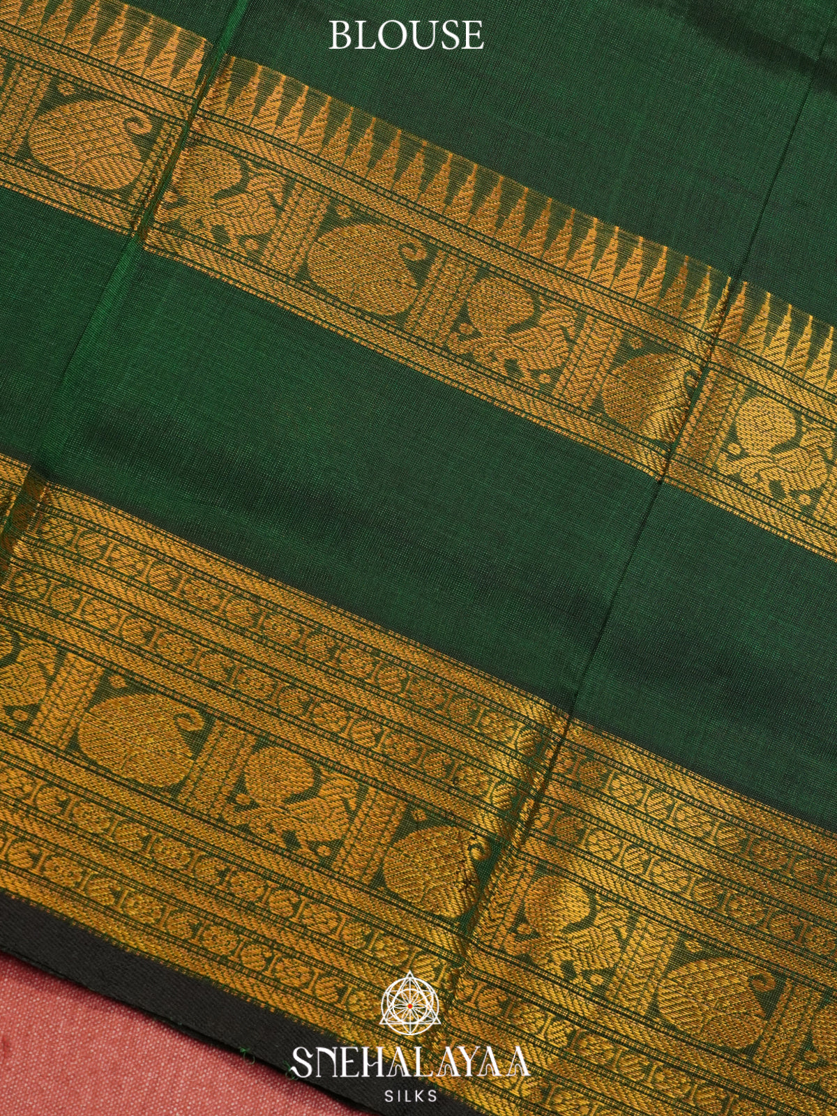 Forest Kanchi Silk Cotton Saree