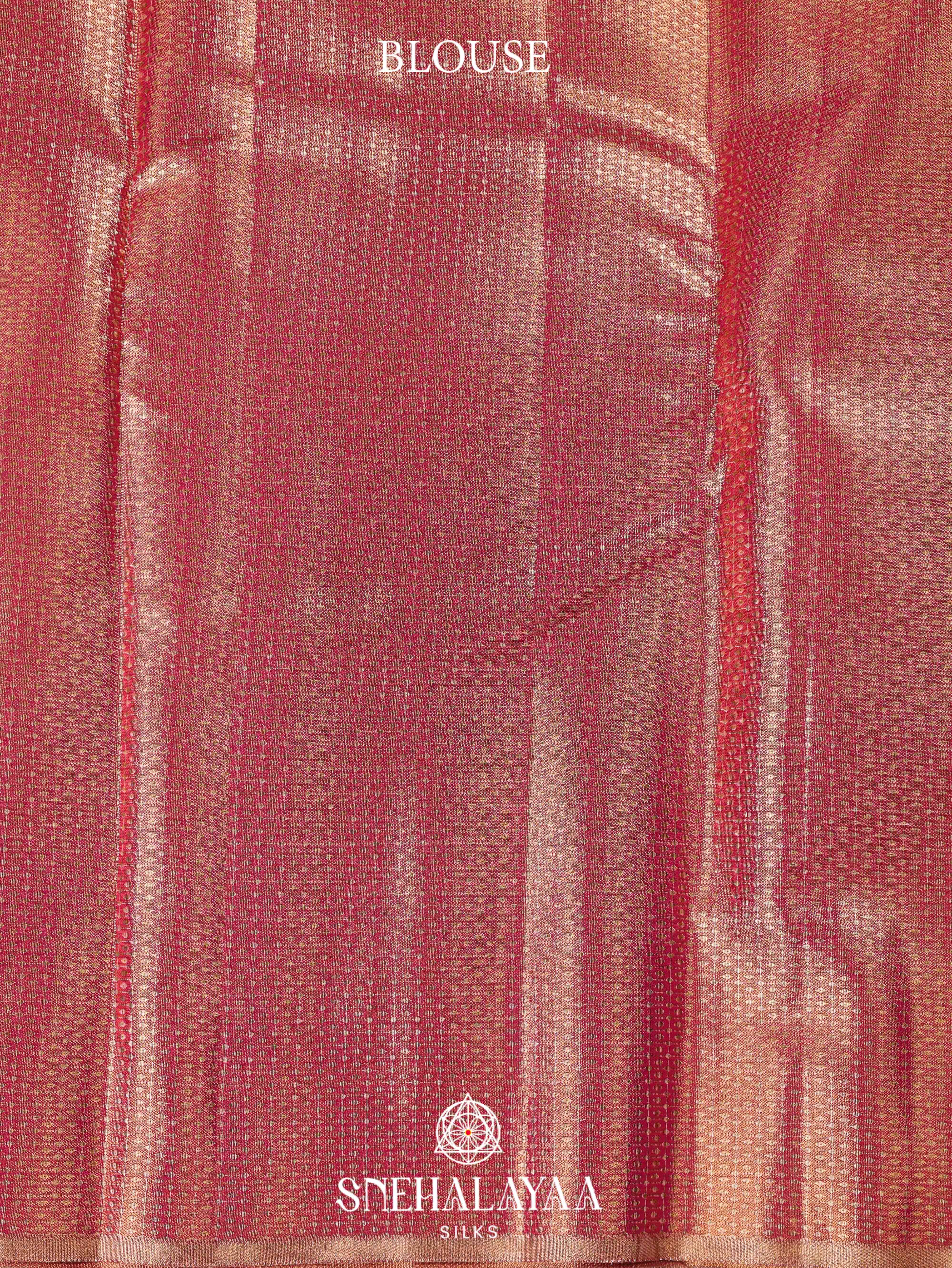 Golden Art Silk Saree