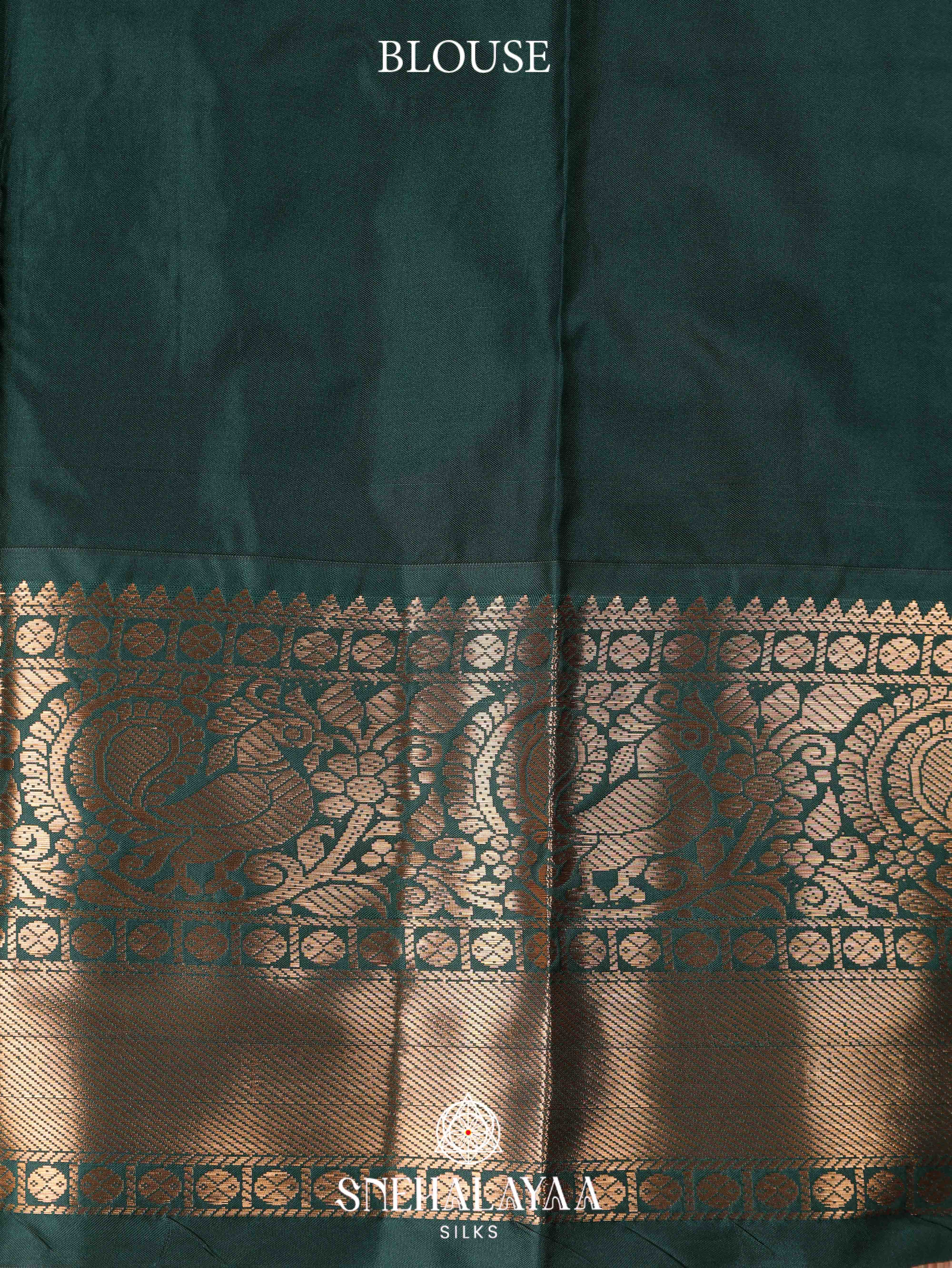 Rust Orange Art Silk Saree