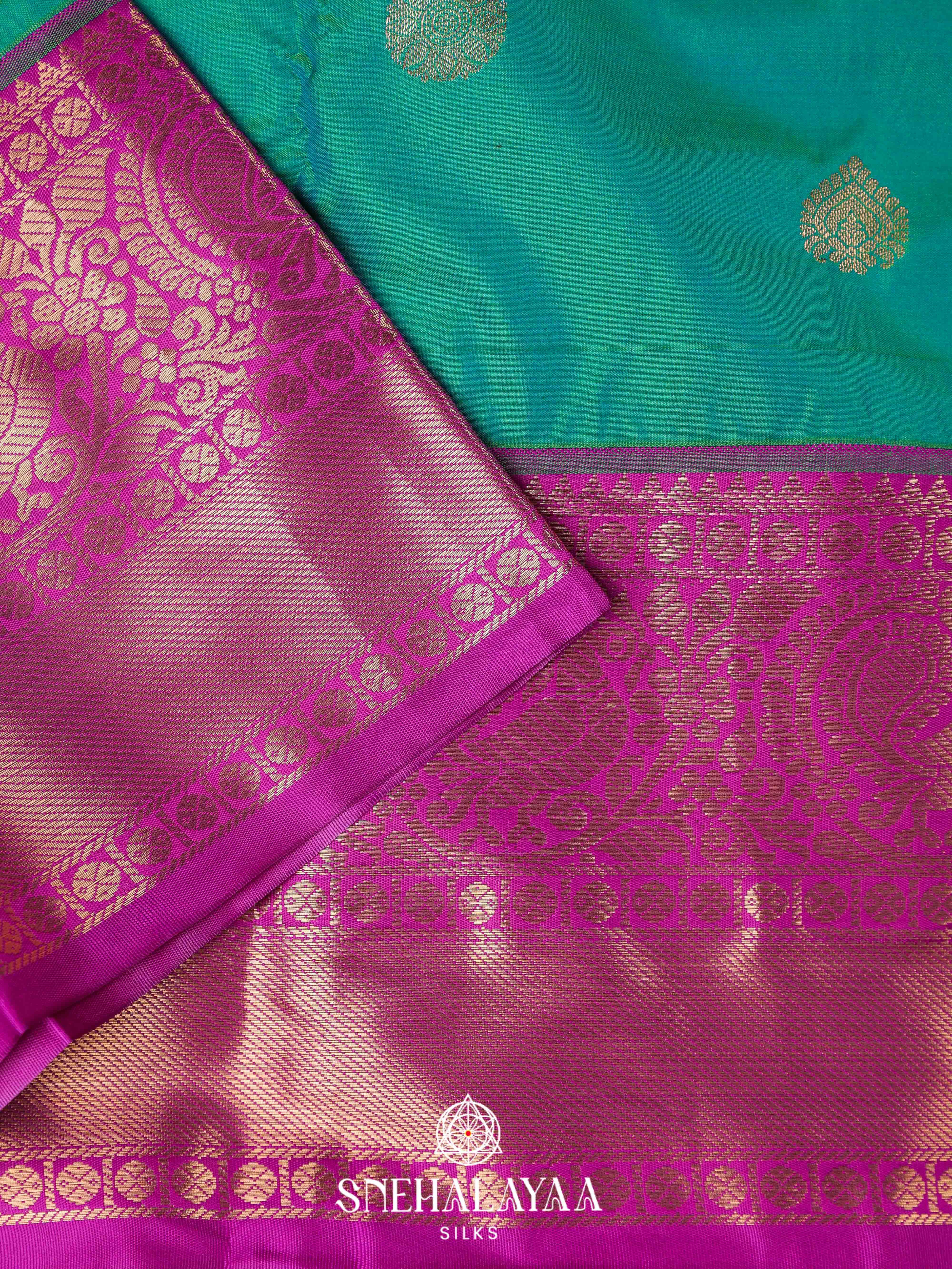 Green Art Silk Saree